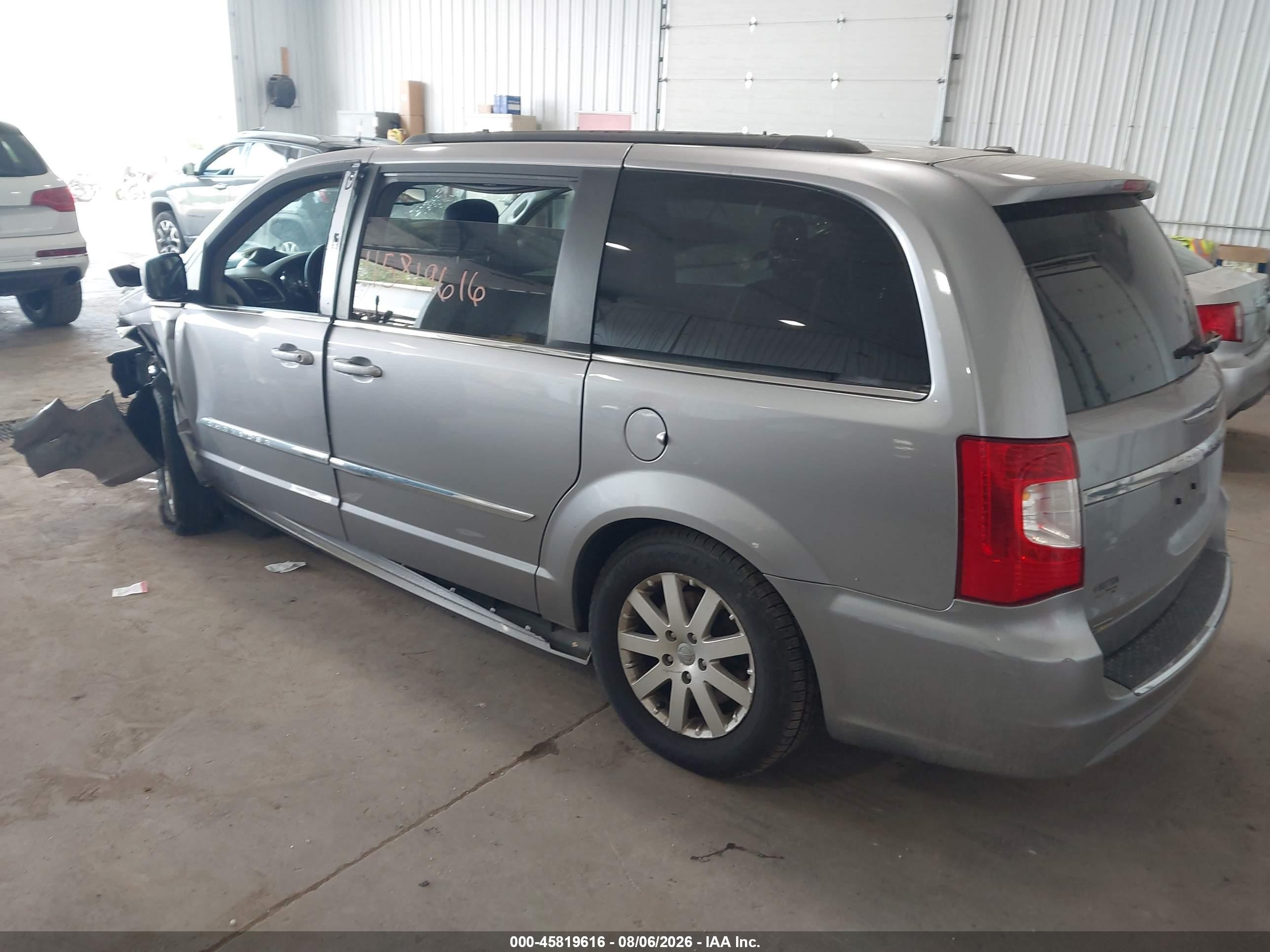 2014 Chrysler Town & Country Touring Gray vin: 2C4RC1BG0ER292678