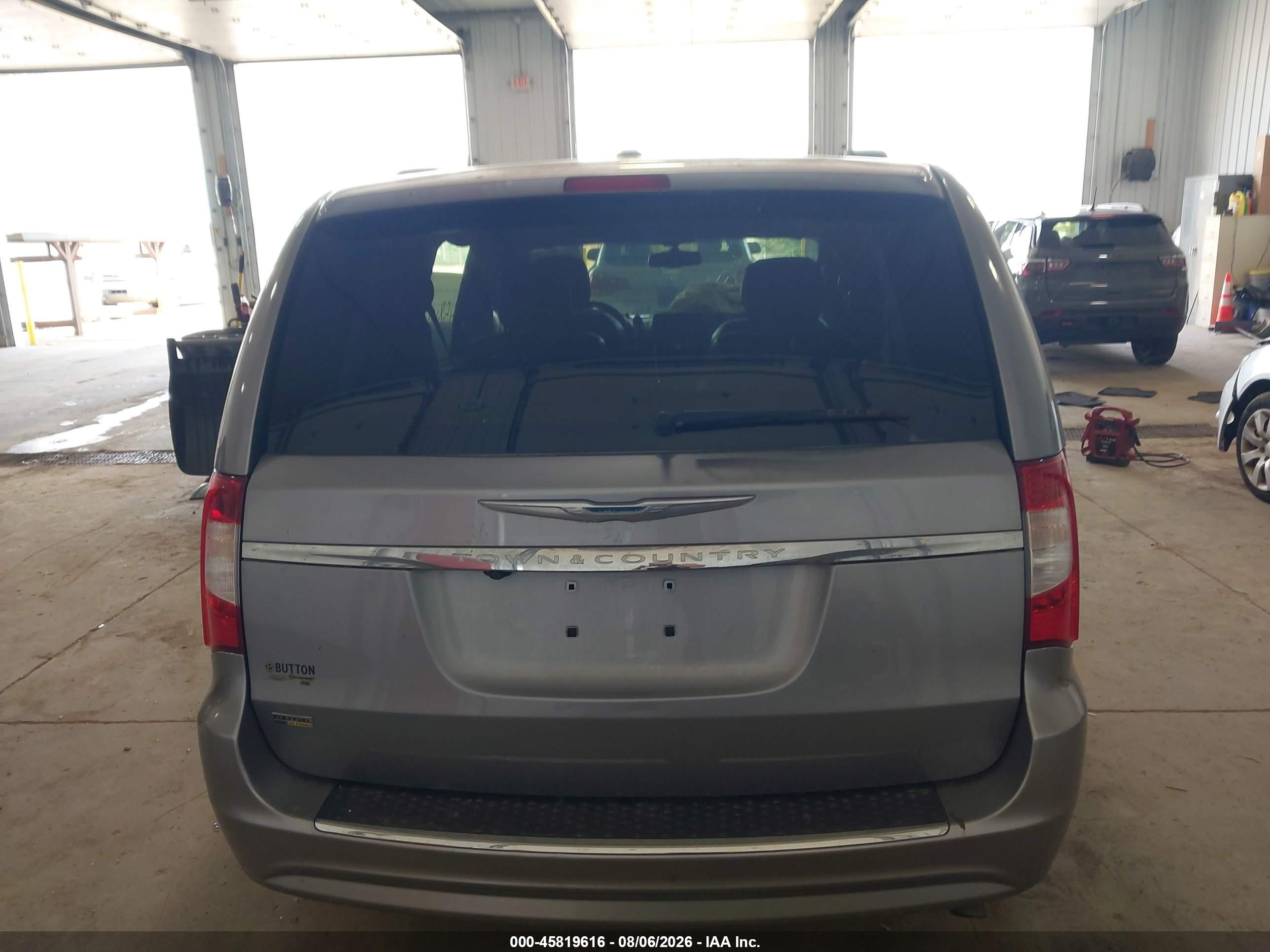 2014 Chrysler Town & Country Touring Gray vin: 2C4RC1BG0ER292678
