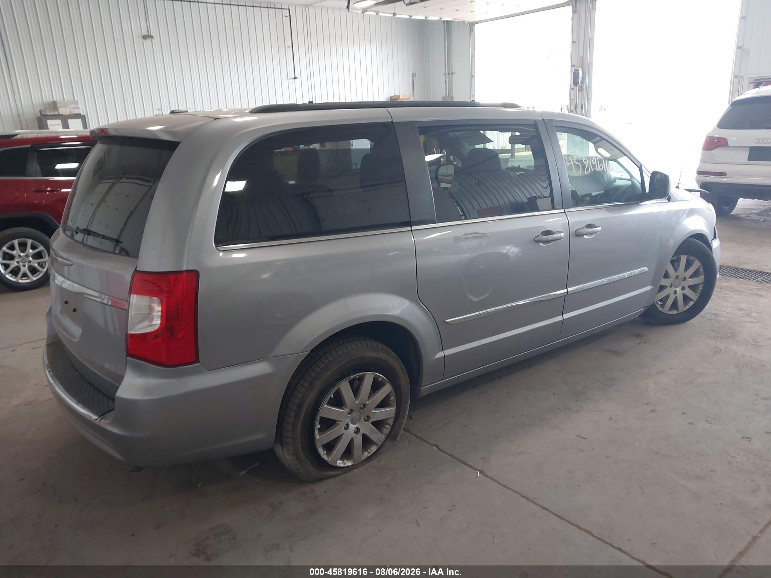 2014 Chrysler Town & Country Touring Gray vin: 2C4RC1BG0ER292678