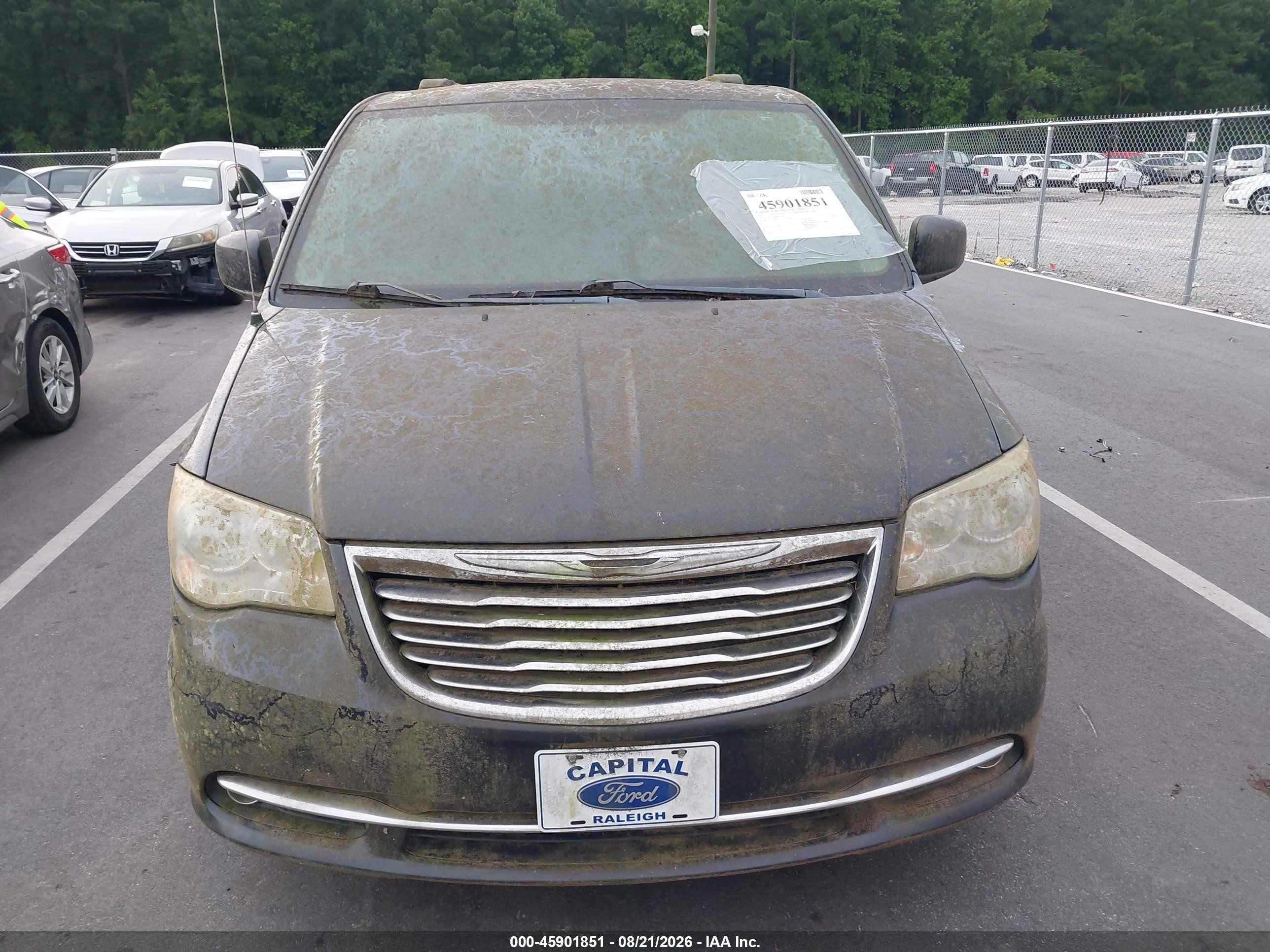 2014 Chrysler Town & Country Touring Black vin: 2C4RC1BG0ER398323