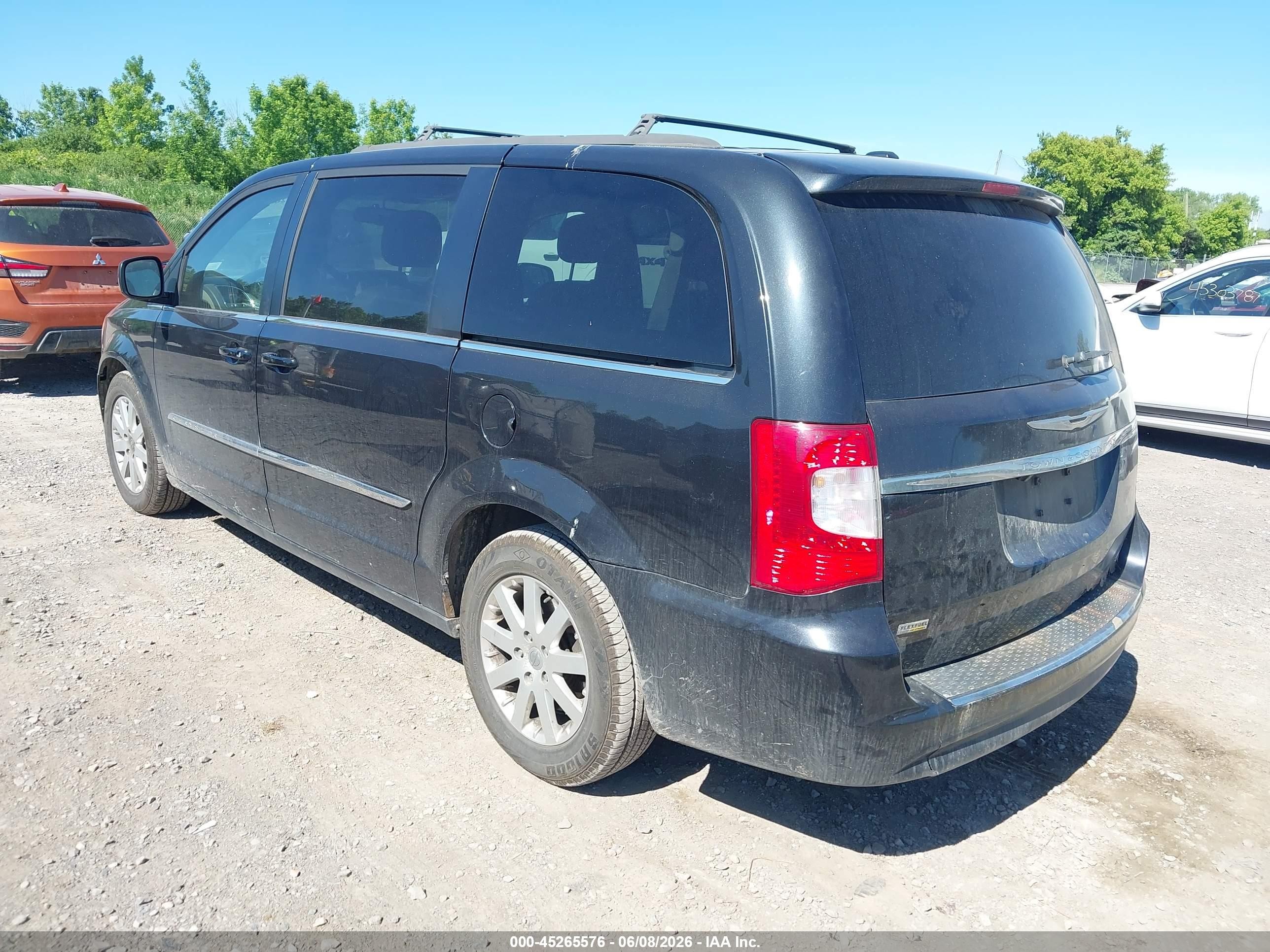 2014 Chrysler Town & Country Touring Dark Blue vin: 2C4RC1BG0ER438884