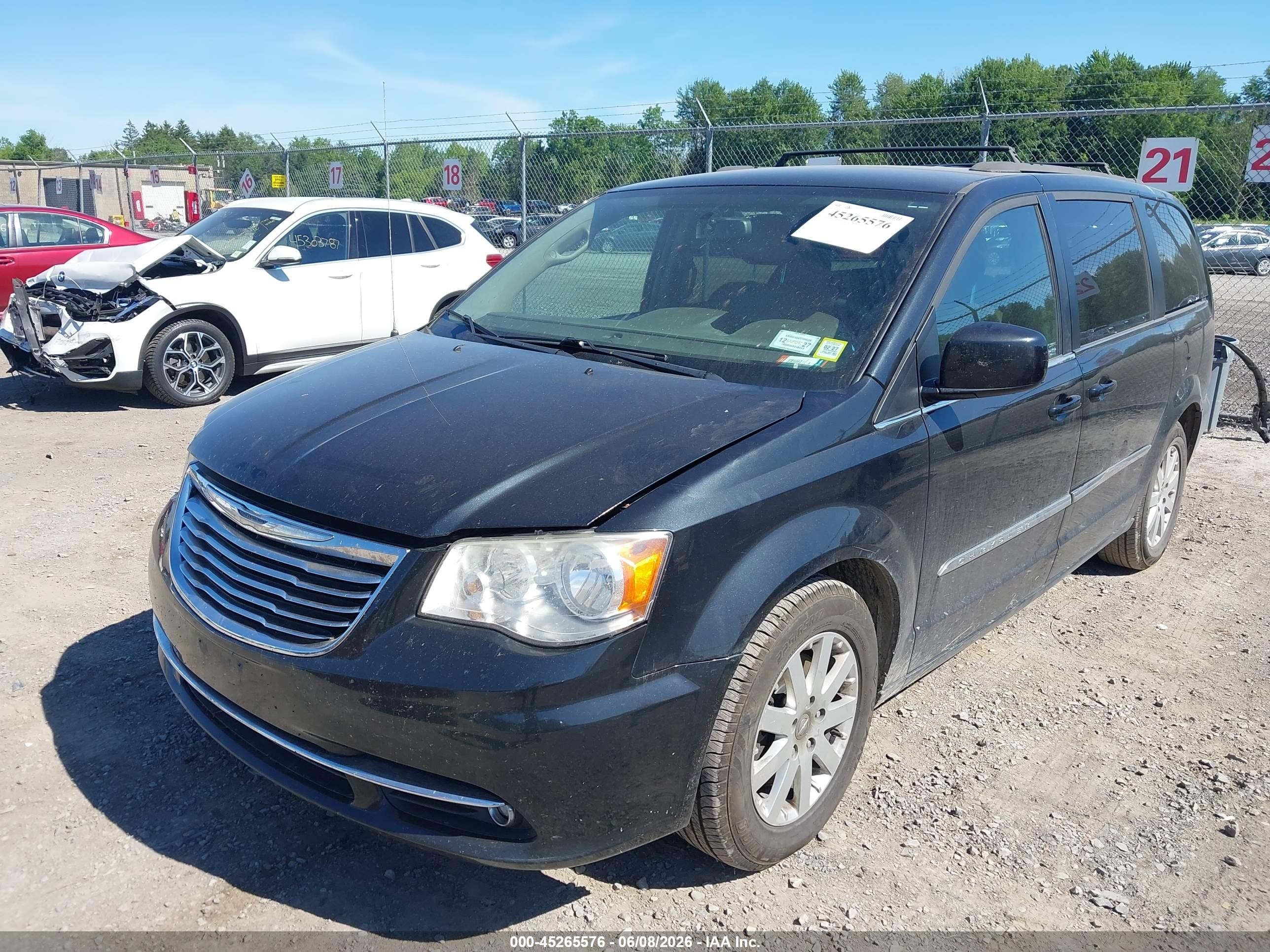 2014 Chrysler Town & Country Touring Dark Blue vin: 2C4RC1BG0ER438884