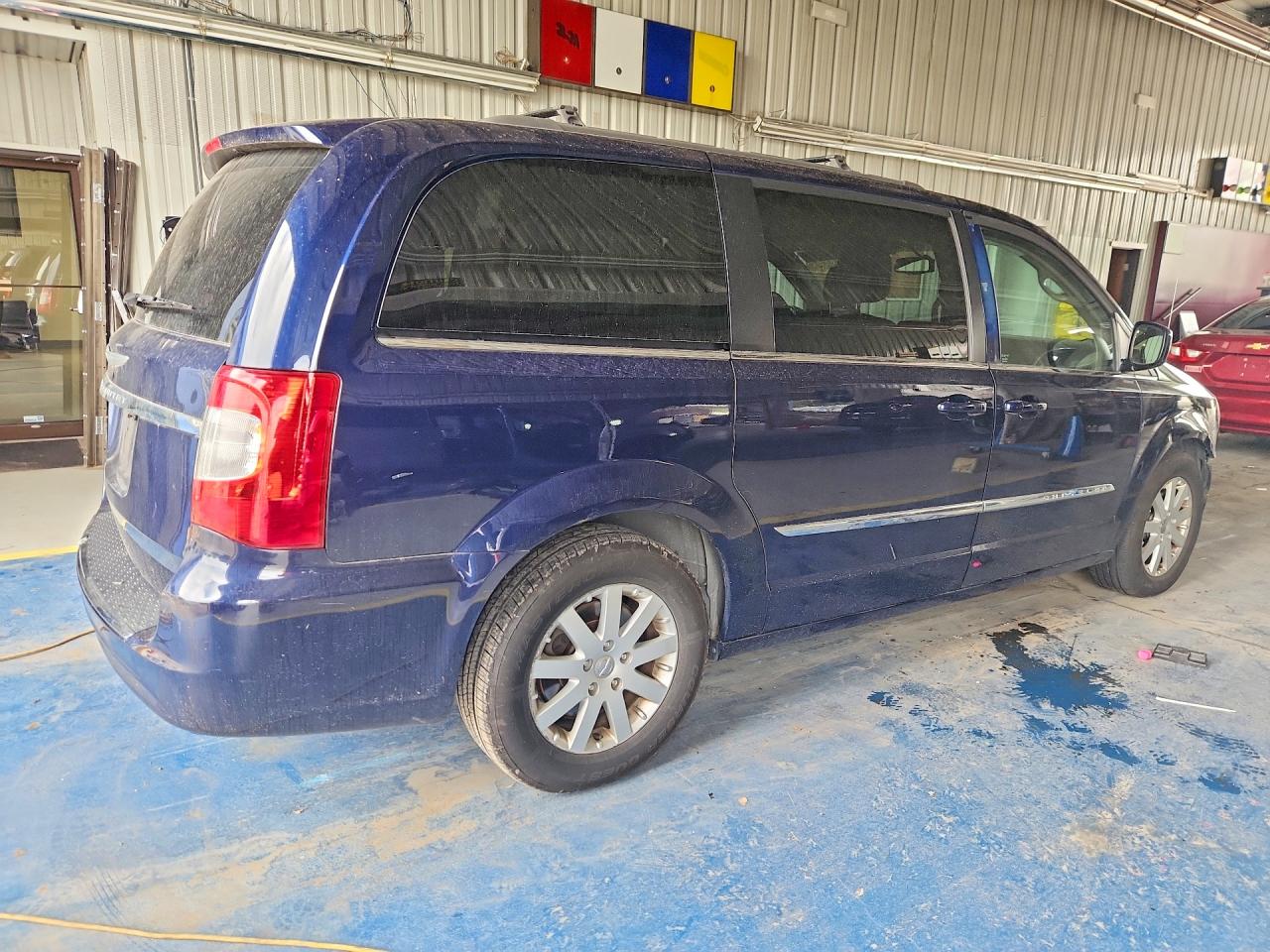 2014 Chrysler Town & Country Touring Blue vin: 2C4RC1BG0ER454048