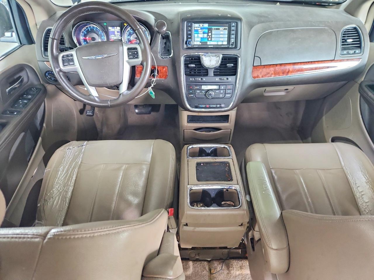 2014 Chrysler Town & Country Touring Blue vin: 2C4RC1BG0ER454048