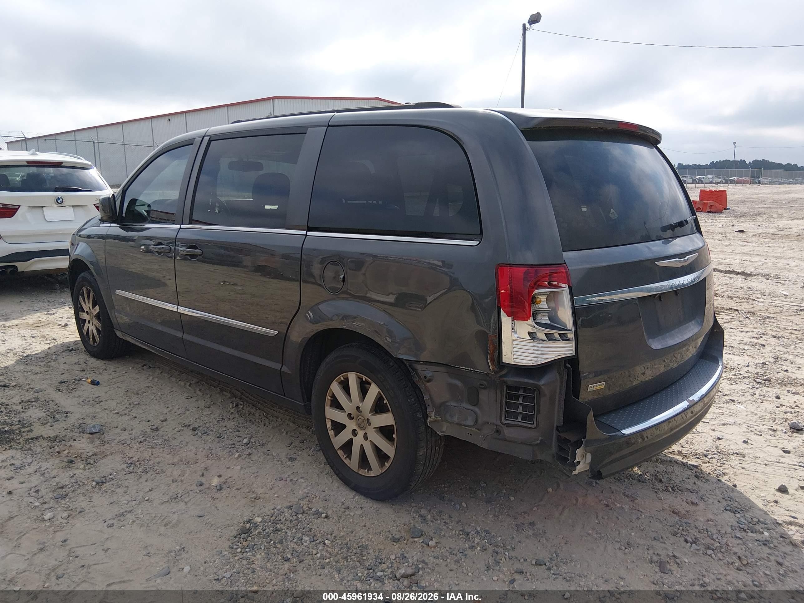 2015 Chrysler Town & Country Touring Gray vin: 2C4RC1BG0FR538565