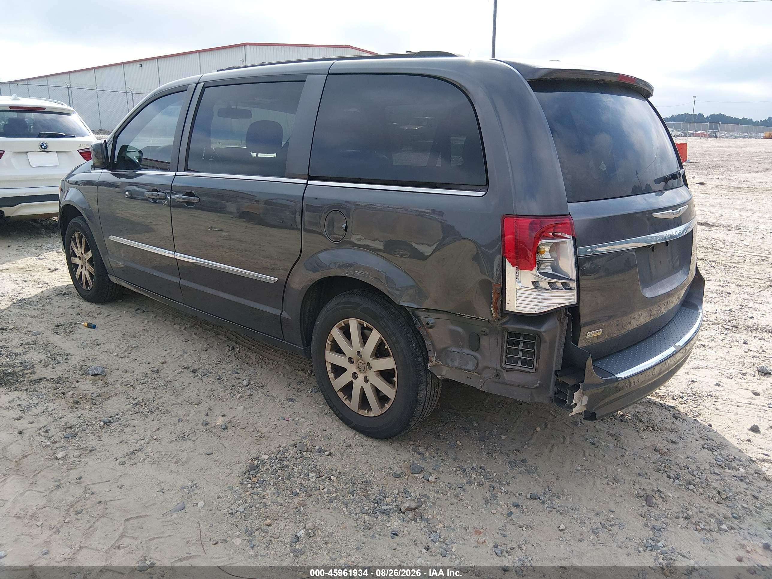 2015 Chrysler Town & Country Touring Gray vin: 2C4RC1BG0FR538565