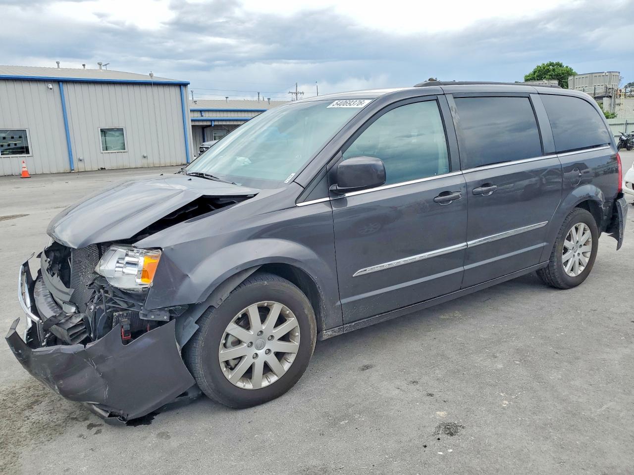 2015 Chrysler Town & Country Touring Серый vin: 2C4RC1BG0FR544611