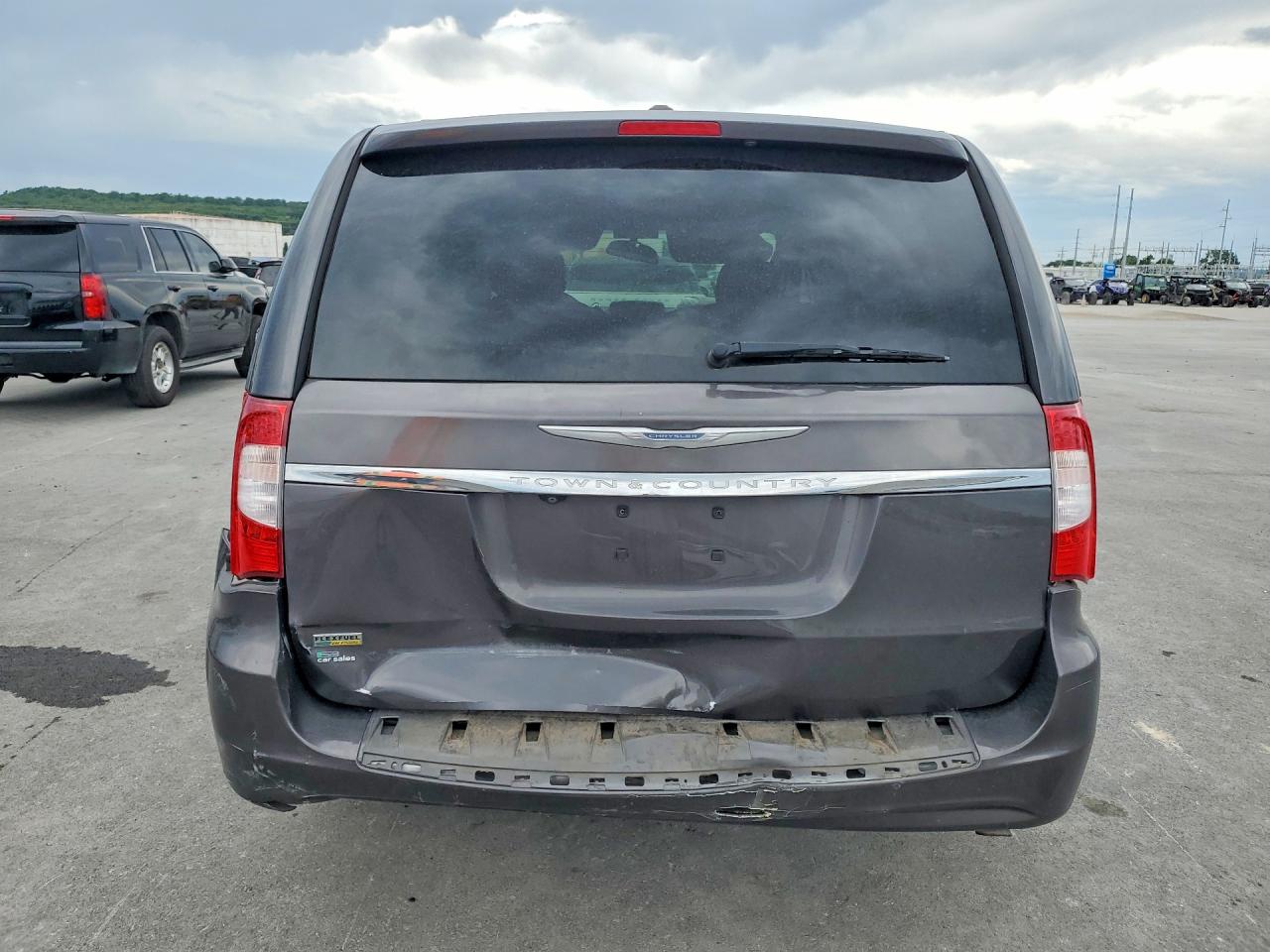 2015 Chrysler Town & Country Touring Gray vin: 2C4RC1BG0FR544611