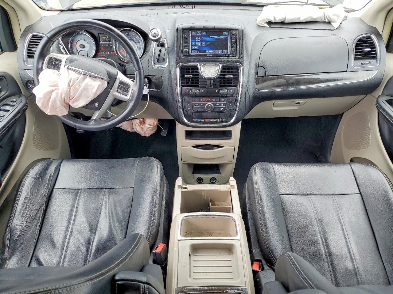 2015 Chrysler Town & Country Touring Gray vin: 2C4RC1BG0FR544611