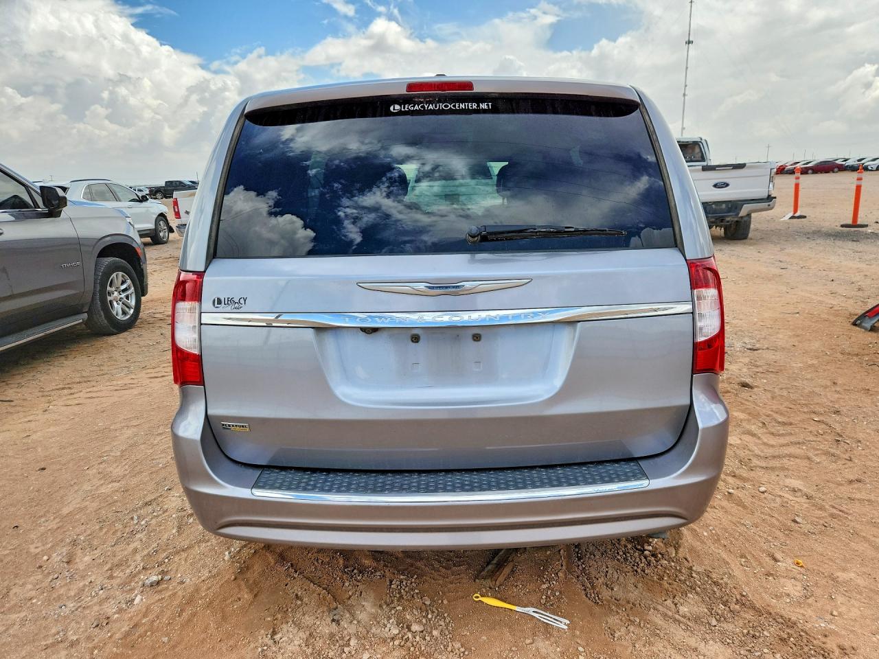 2015 Chrysler Town & Country Touring Gray vin: 2C4RC1BG0FR553051