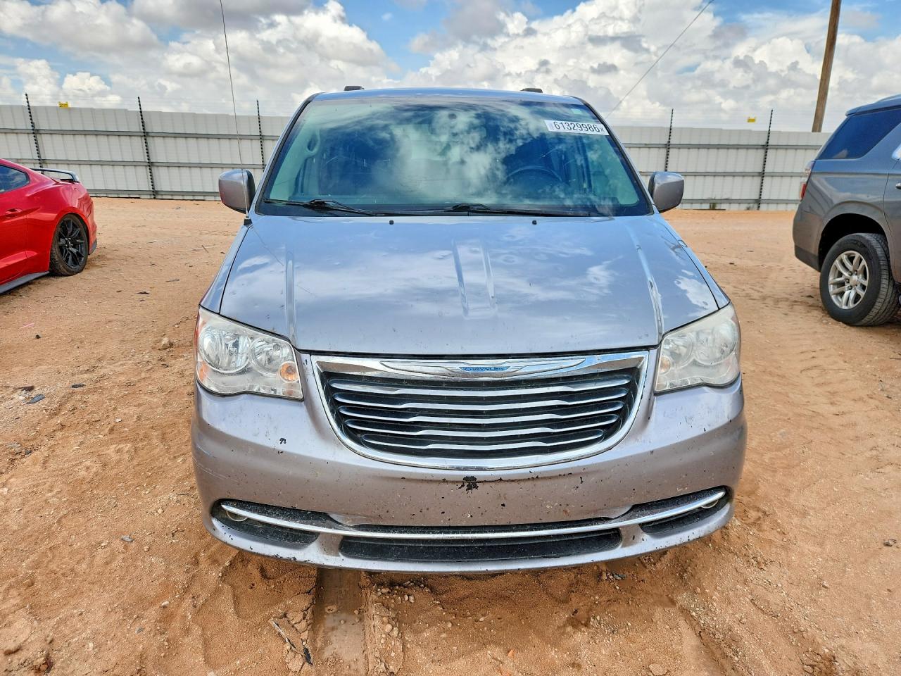 2015 Chrysler Town & Country Touring Gray vin: 2C4RC1BG0FR553051