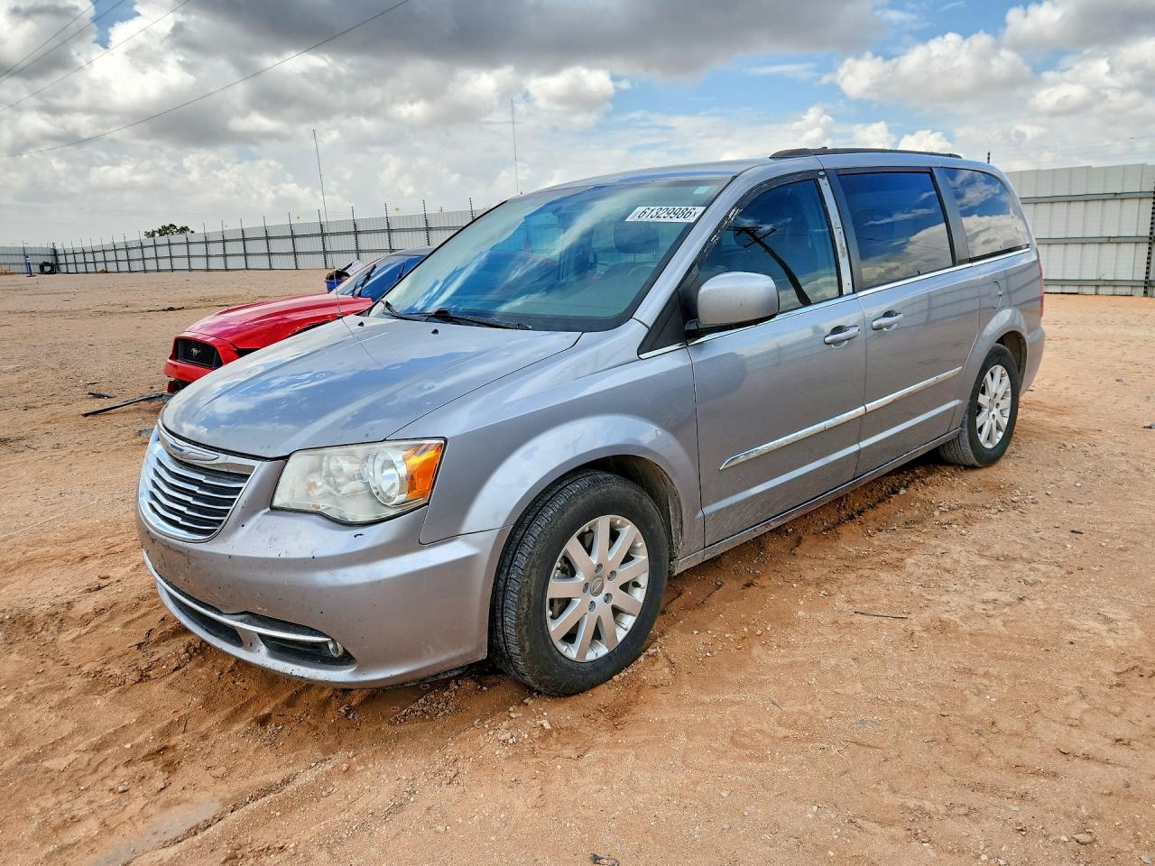 2015 Chrysler Town & Country Touring Gray vin: 2C4RC1BG0FR553051