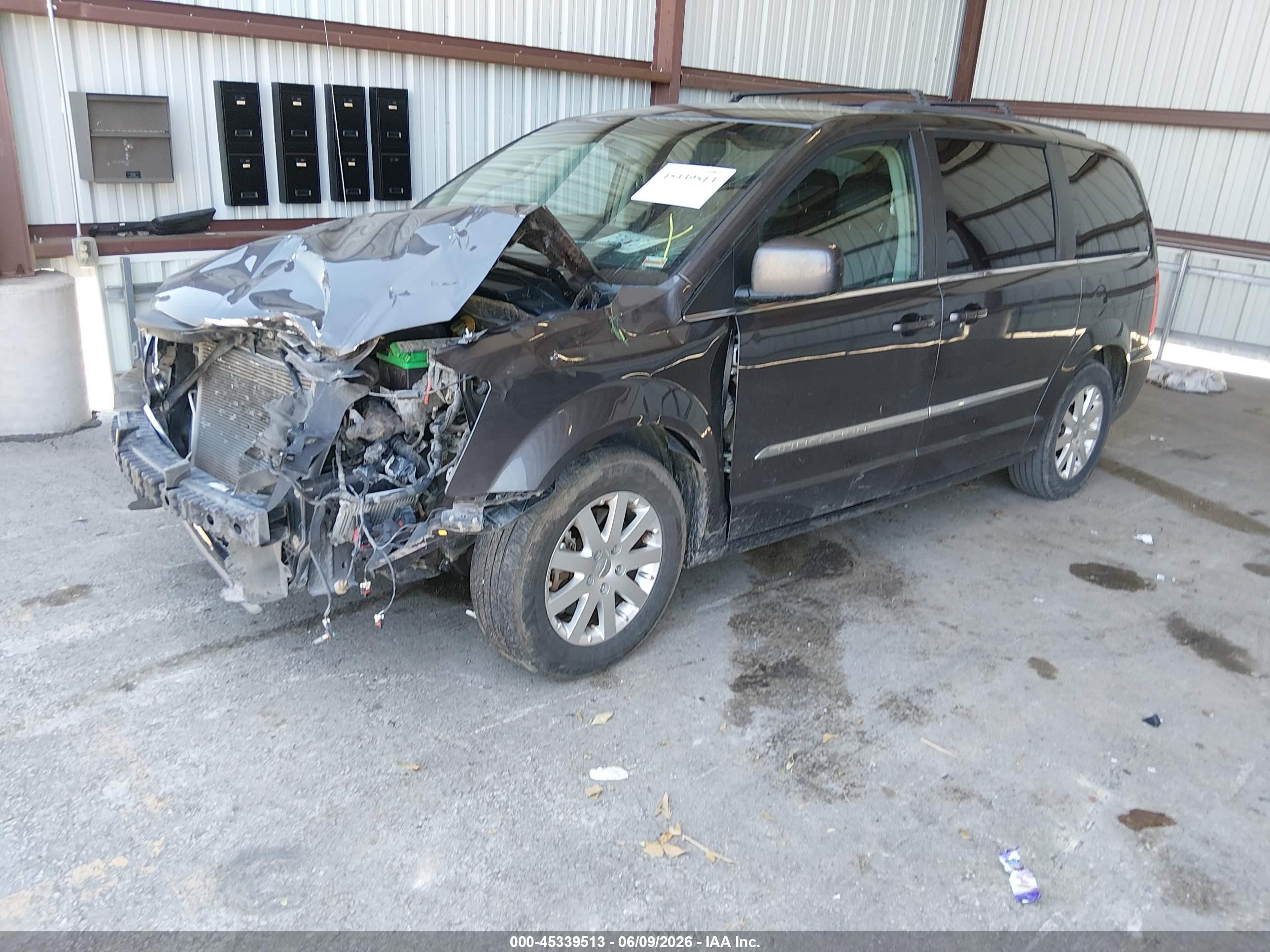 2015 Chrysler Town & Country Touring Gray vin: 2C4RC1BG0FR571498