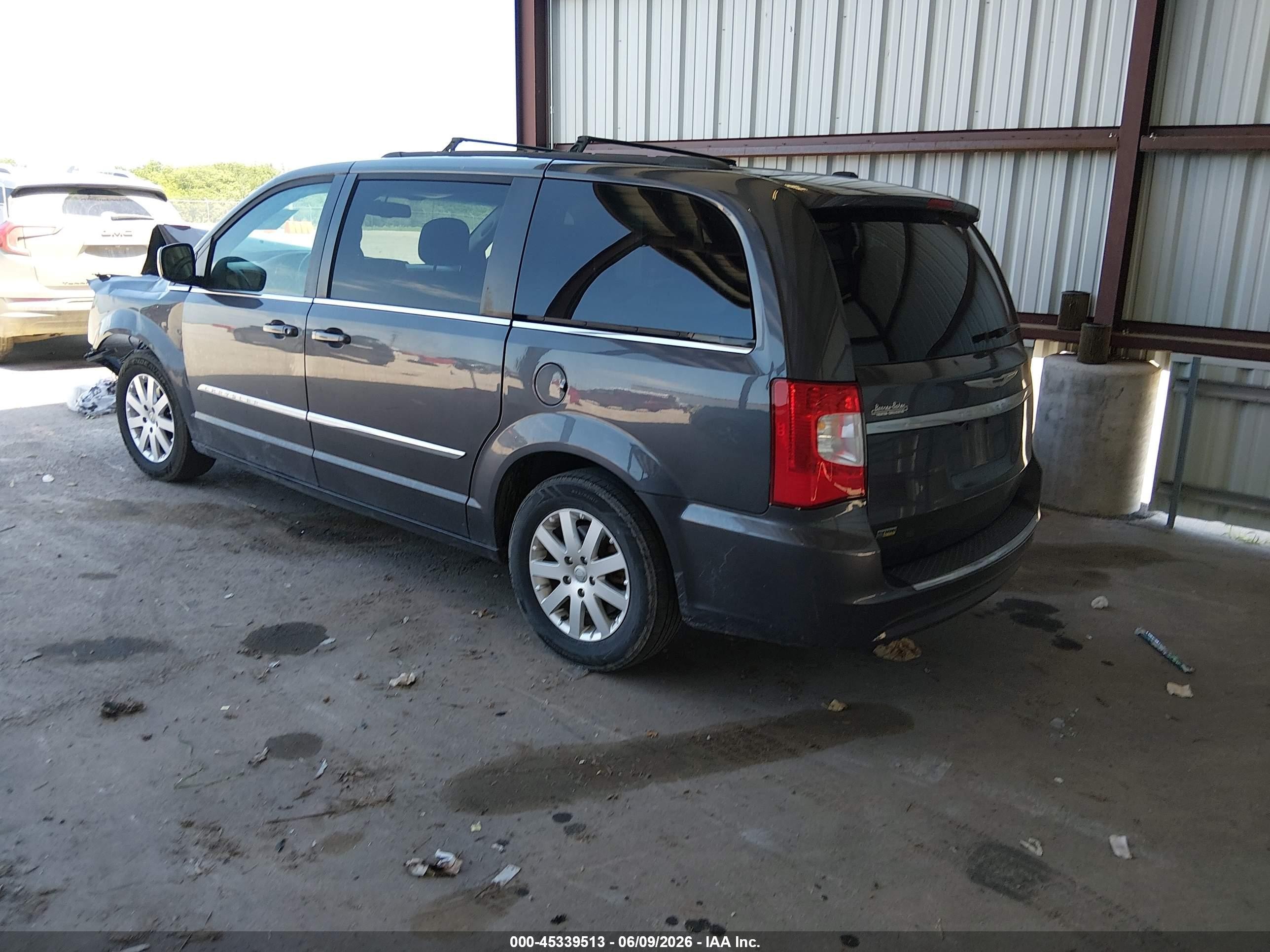 2015 Chrysler Town & Country Touring Gray vin: 2C4RC1BG0FR571498