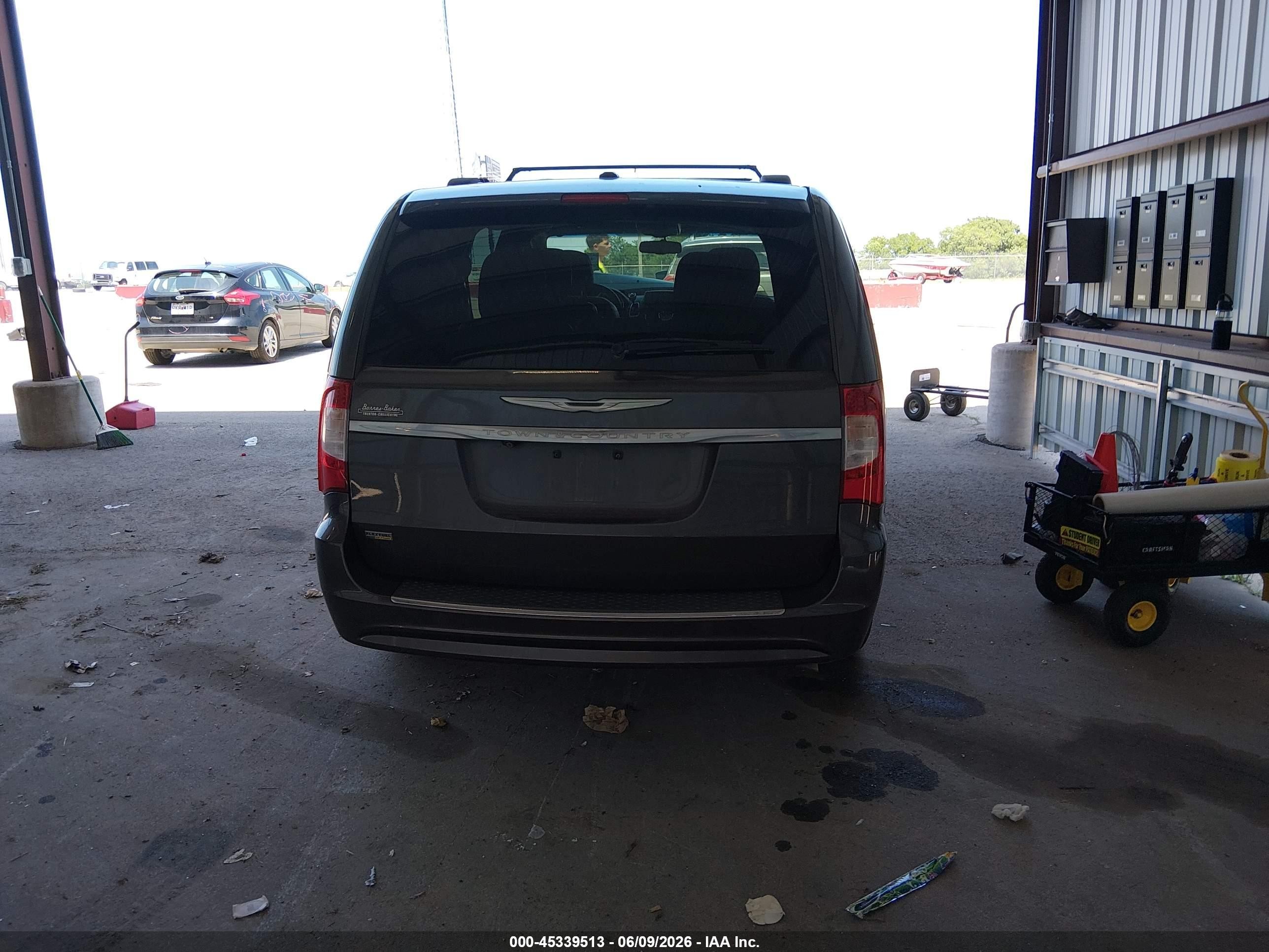 2015 Chrysler Town & Country Touring Gray vin: 2C4RC1BG0FR571498