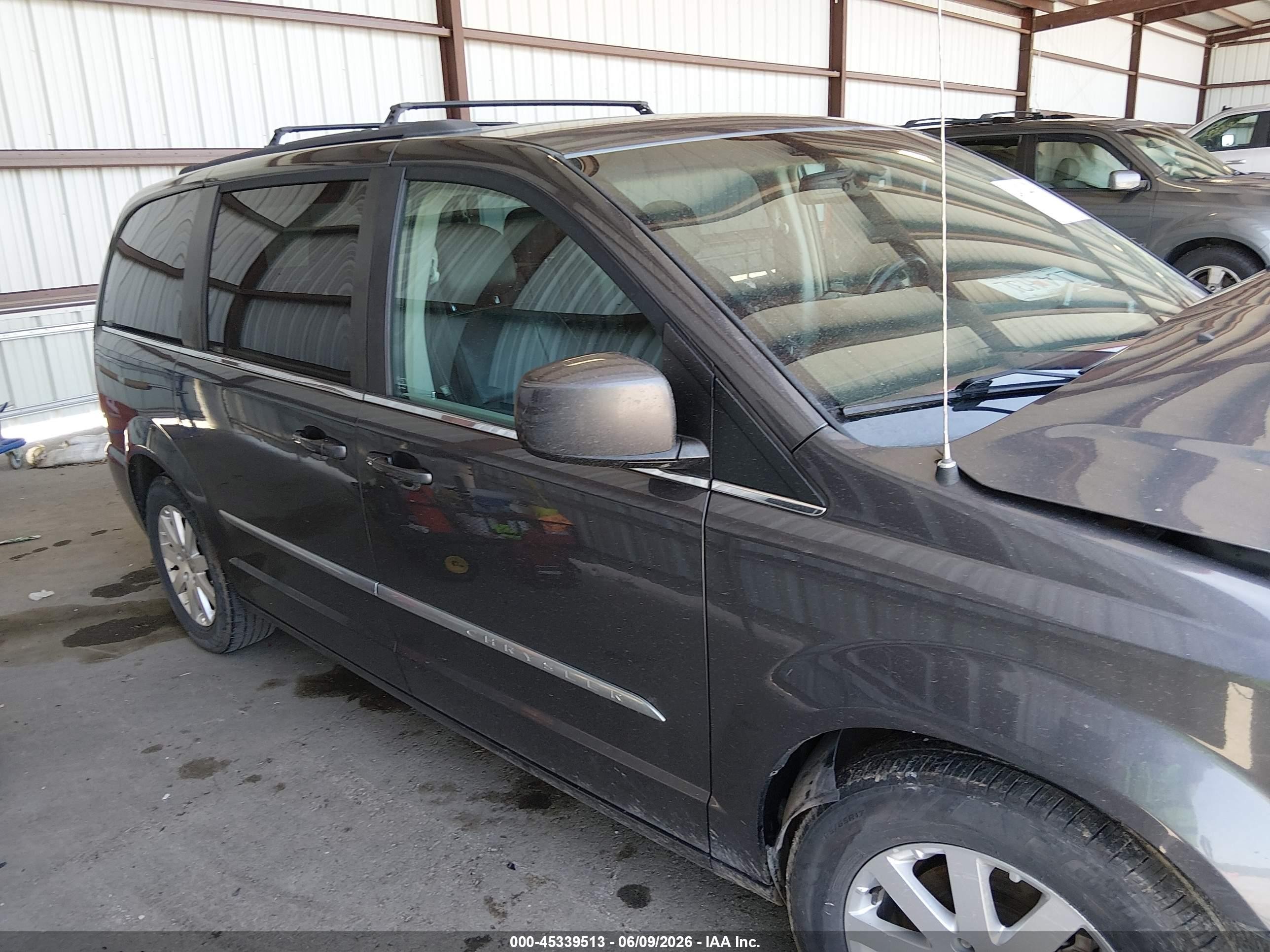 2015 Chrysler Town & Country Touring Gray vin: 2C4RC1BG0FR571498