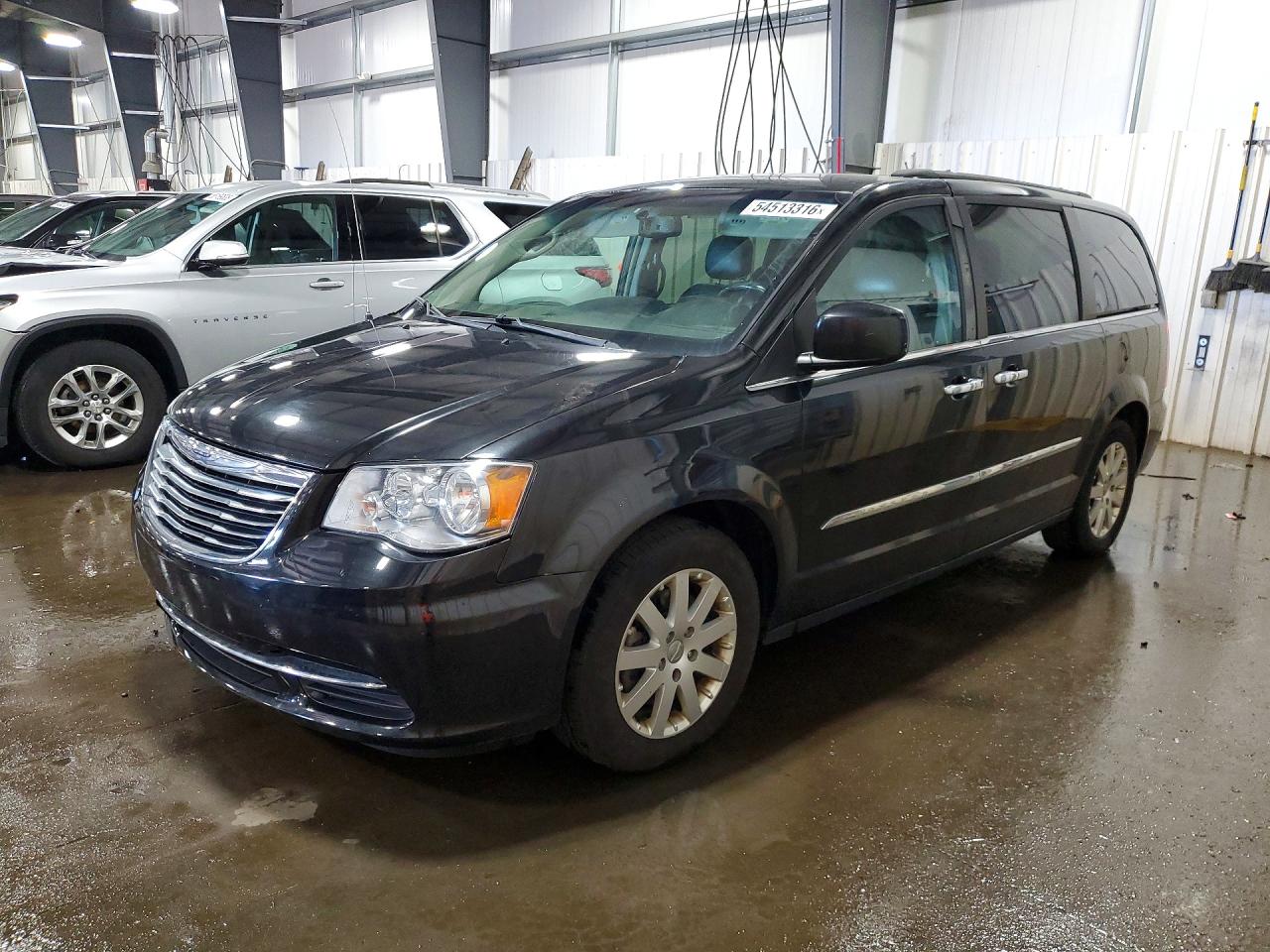 2015 Chrysler Town & Country Touring Black vin: 2C4RC1BG0FR629786