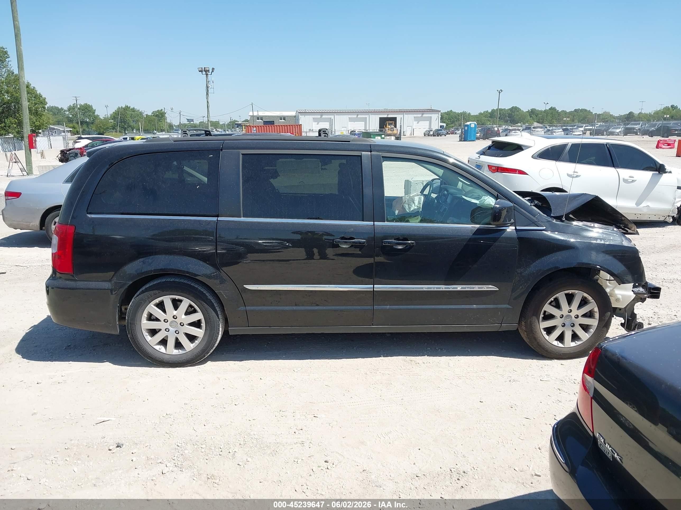 2015 Chrysler Town & Country Touring Black vin: 2C4RC1BG0FR699580
