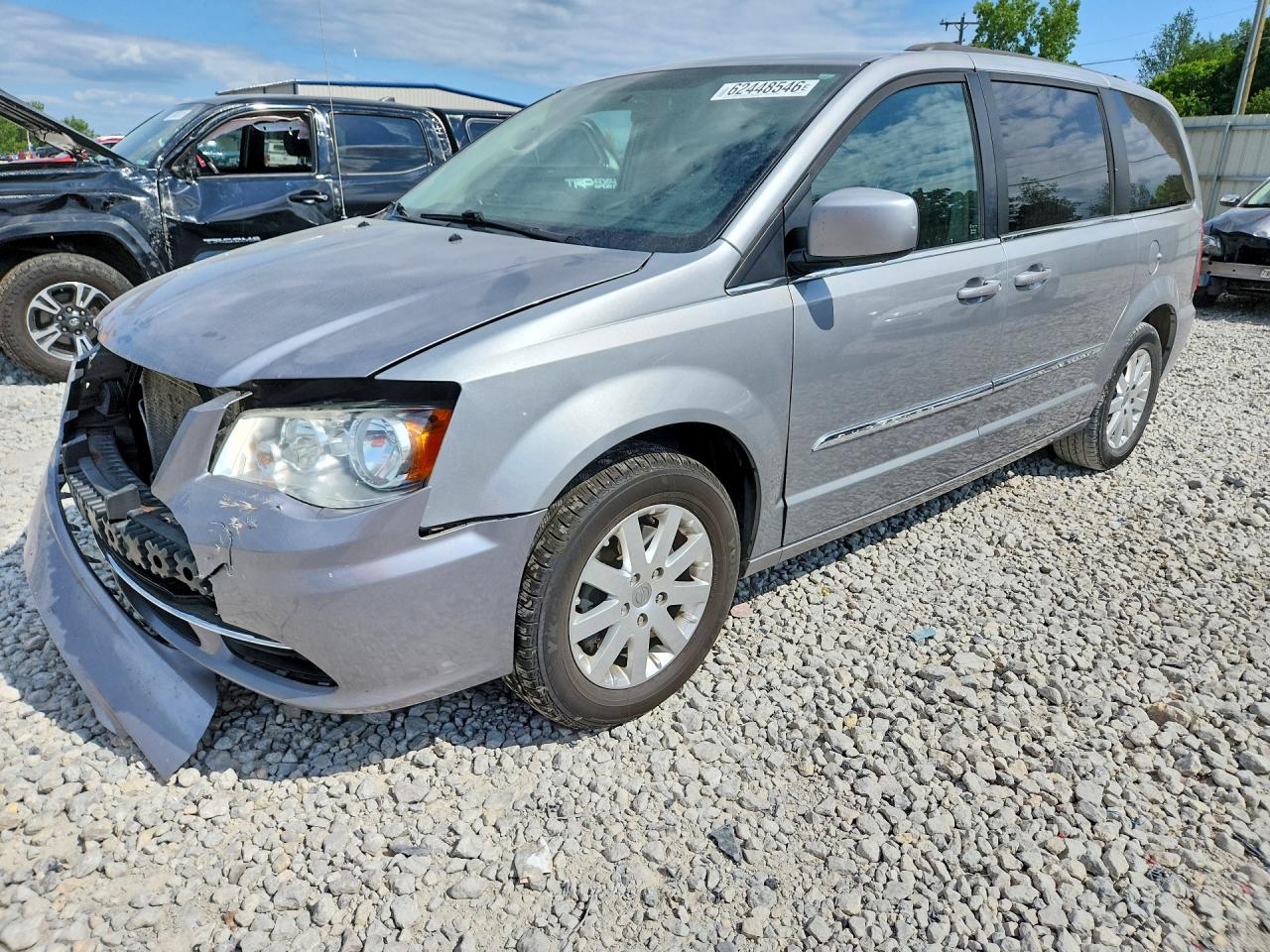 2015 Chrysler Town & Country Touring Серебряный vin: 2C4RC1BG0FR707595