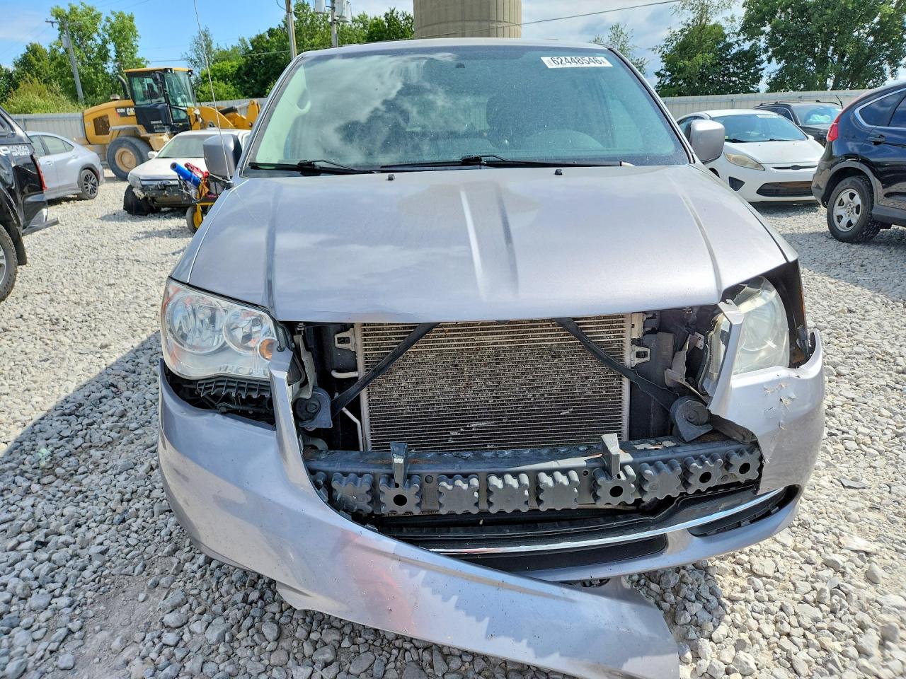 2015 Chrysler Town & Country Touring Серебряный vin: 2C4RC1BG0FR707595