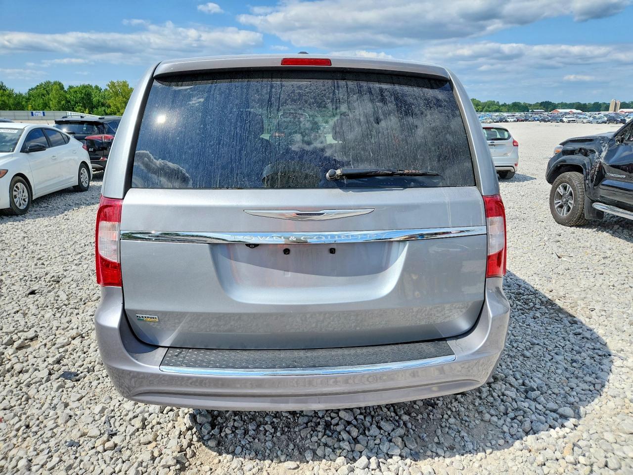 2015 Chrysler Town & Country Touring Серебряный vin: 2C4RC1BG0FR707595