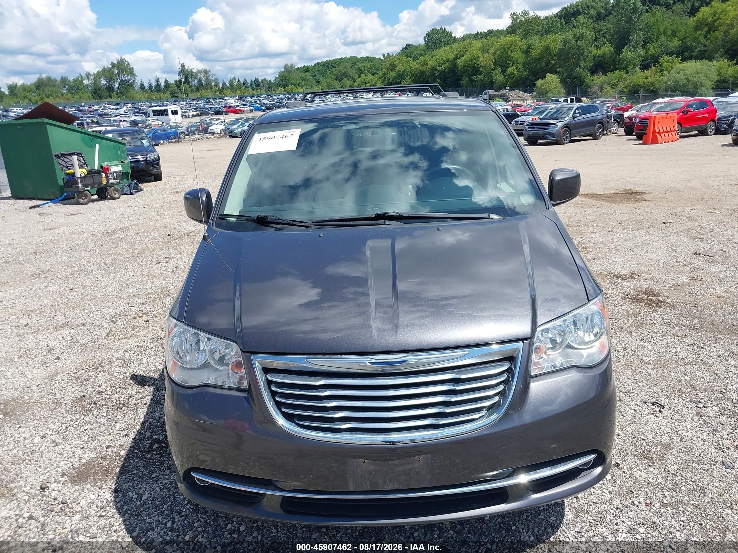 2015 Chrysler Town & Country Touring Gray vin: 2C4RC1BG0FR717639