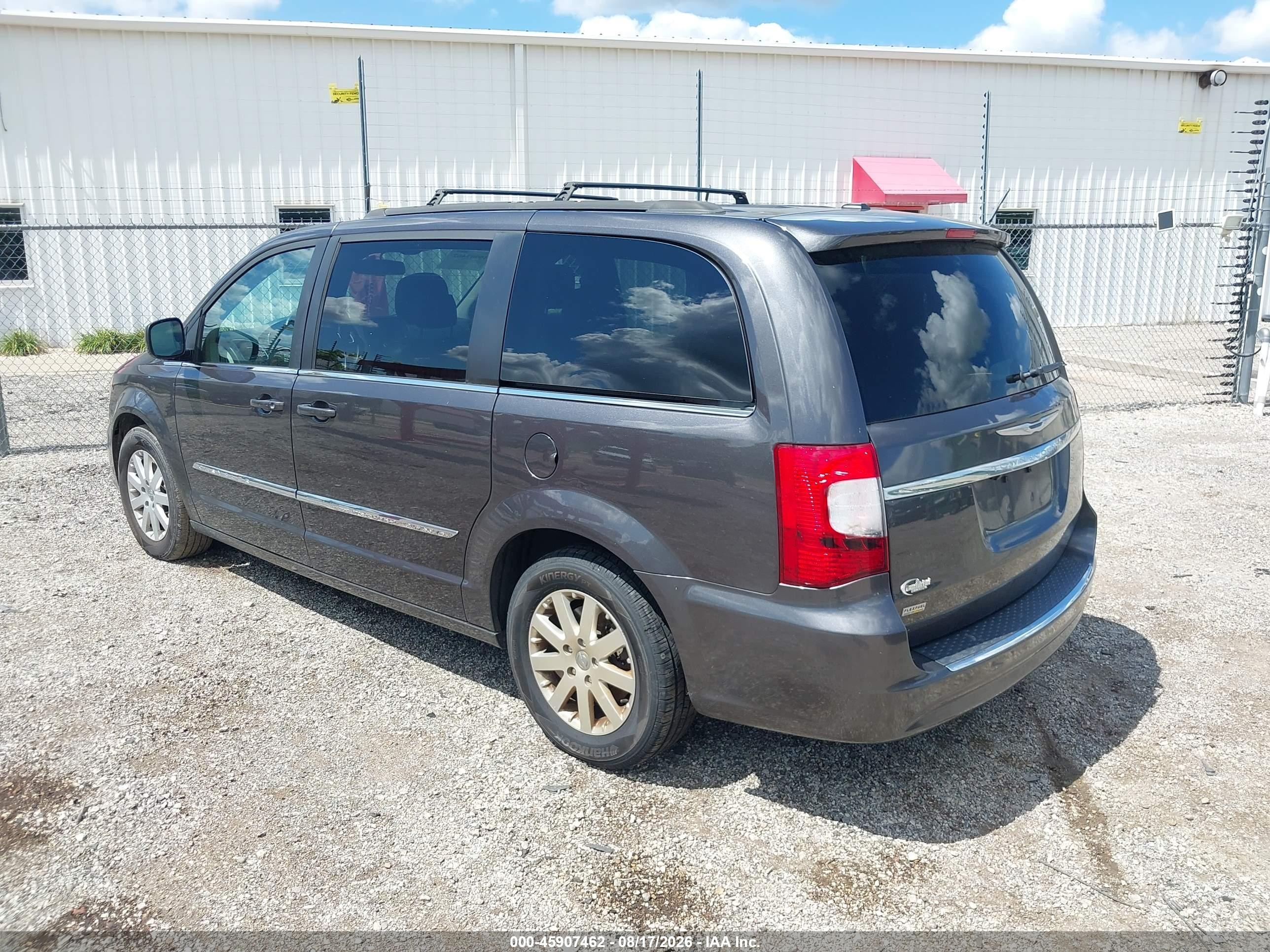 2015 Chrysler Town & Country Touring Gray vin: 2C4RC1BG0FR717639