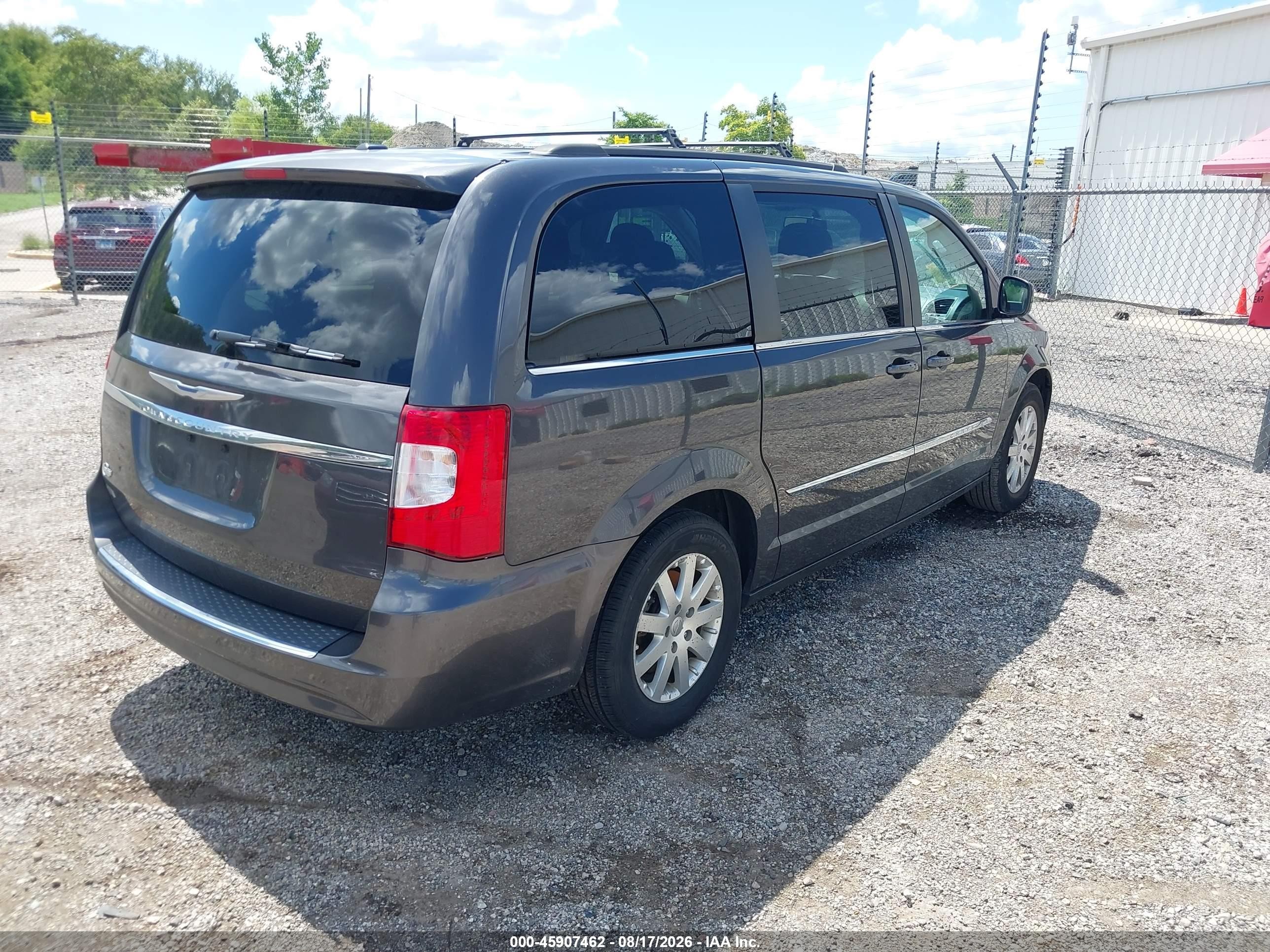 2015 Chrysler Town & Country Touring Gray vin: 2C4RC1BG0FR717639