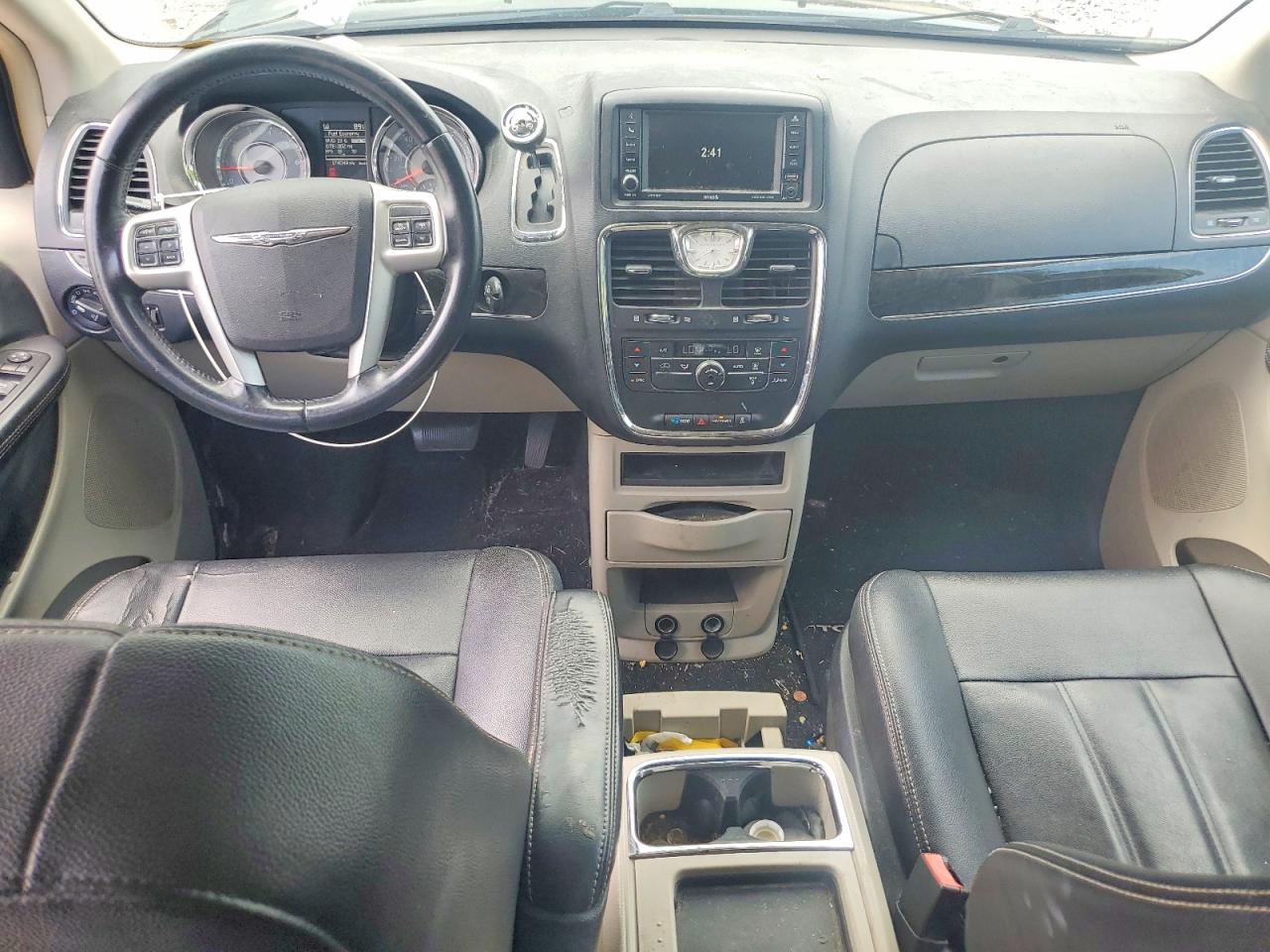 2015 Chrysler Town & Country Touring Black vin: 2C4RC1BG0FR726308