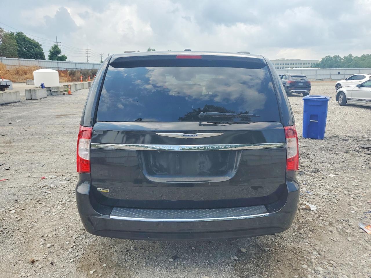 2015 Chrysler Town & Country Touring Black vin: 2C4RC1BG0FR726308