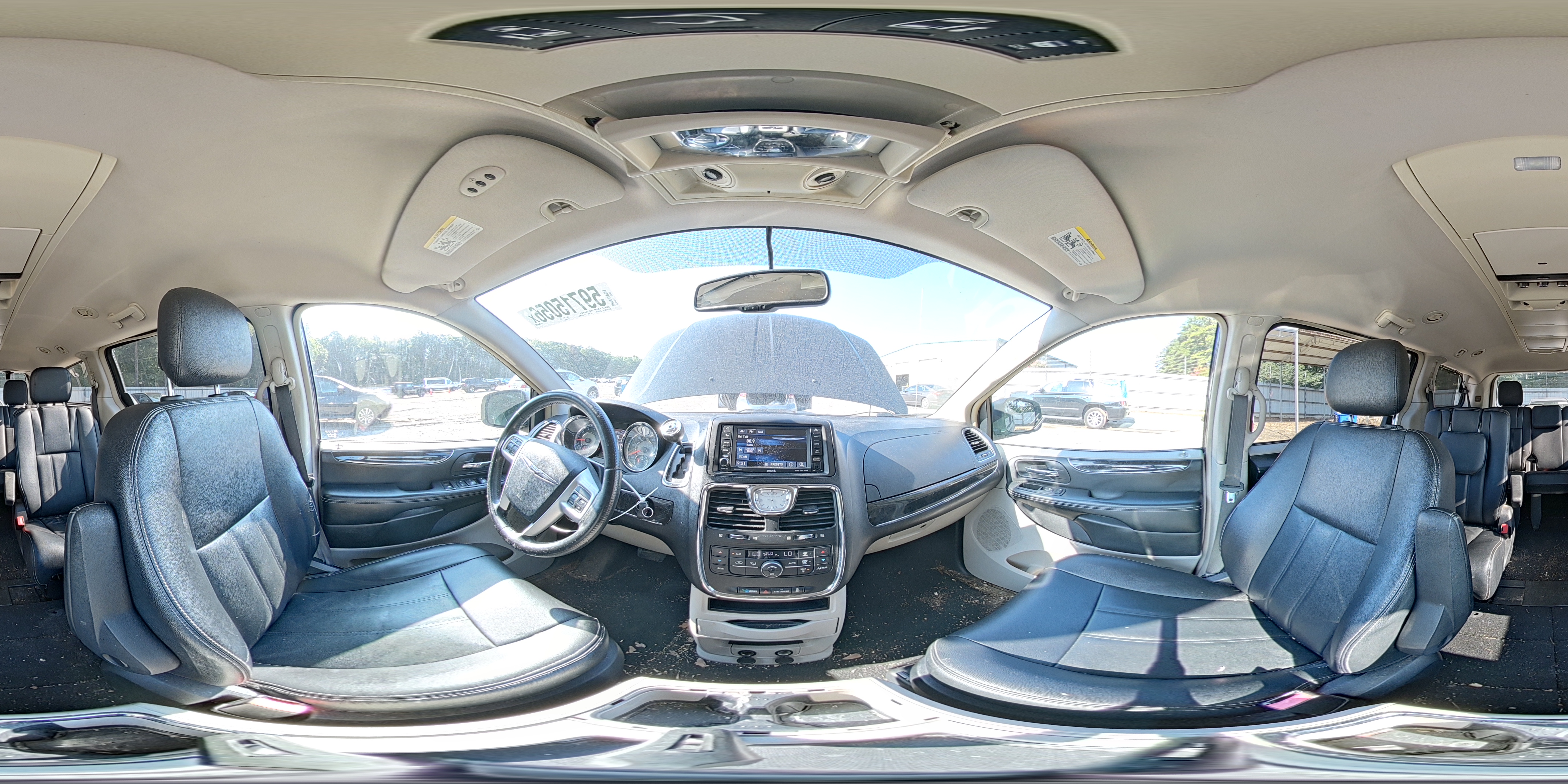 2016 Chrysler Town & Country Touring Black vin: 2C4RC1BG0GR199727