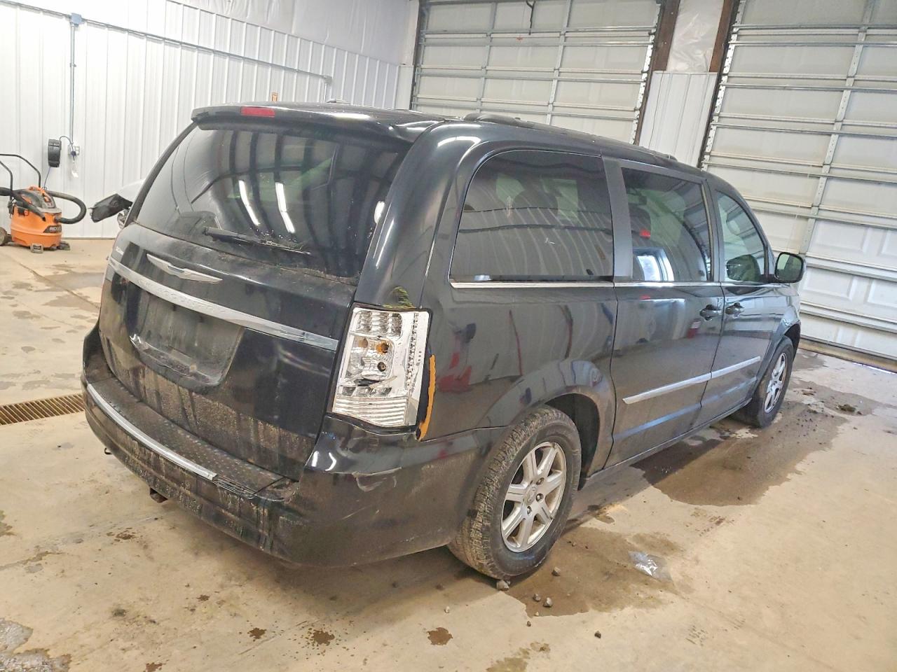 2012 Chrysler Town & Country Touring Black vin: 2C4RC1BG1CR212642