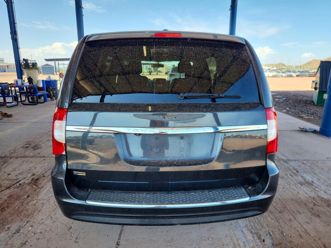 2012 Chrysler Town & Country Touring Серый vin: 2C4RC1BG1CR305824