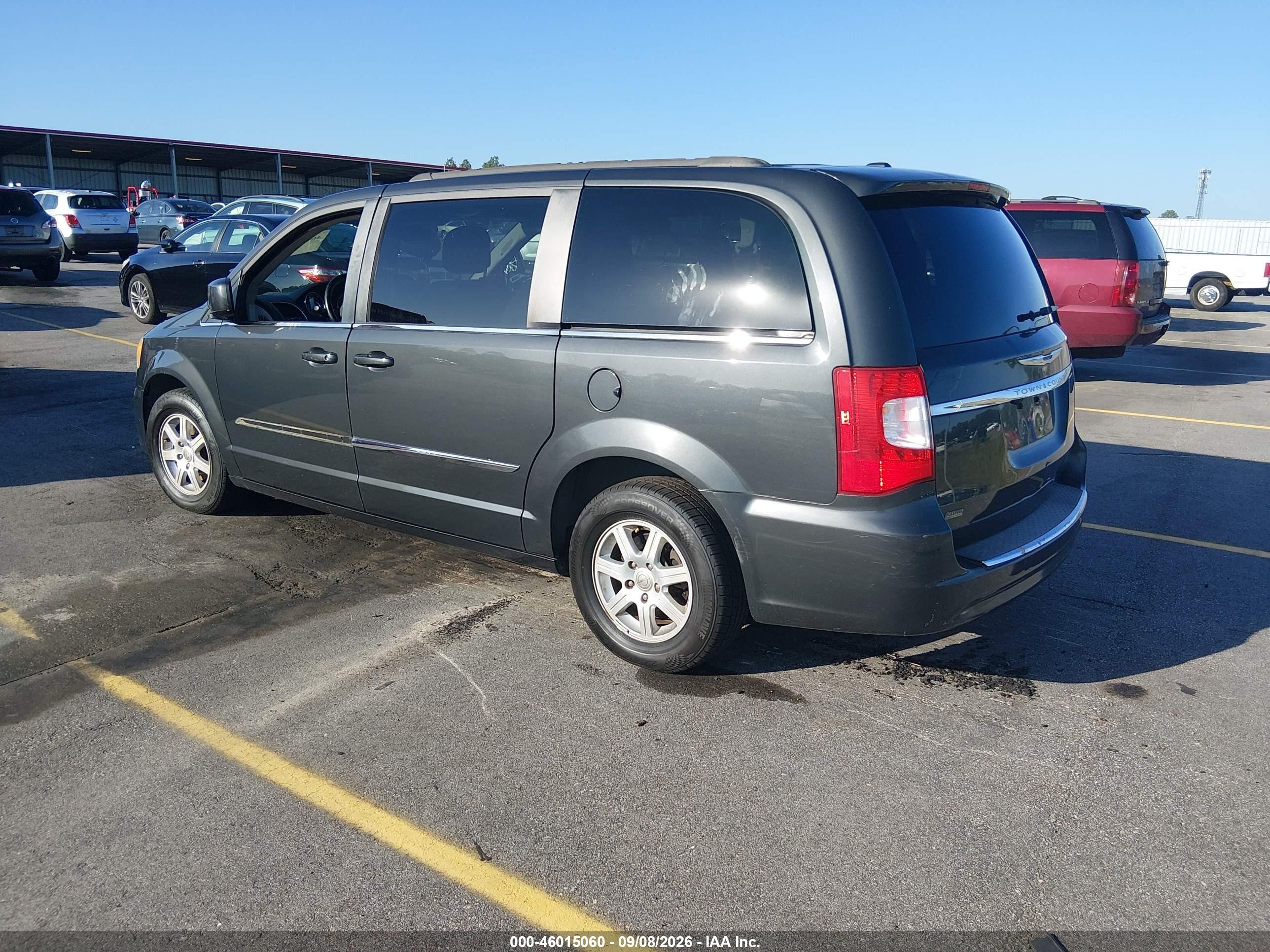 2012 Chrysler Town & Country Touring Gray vin: 2C4RC1BG1CR337608