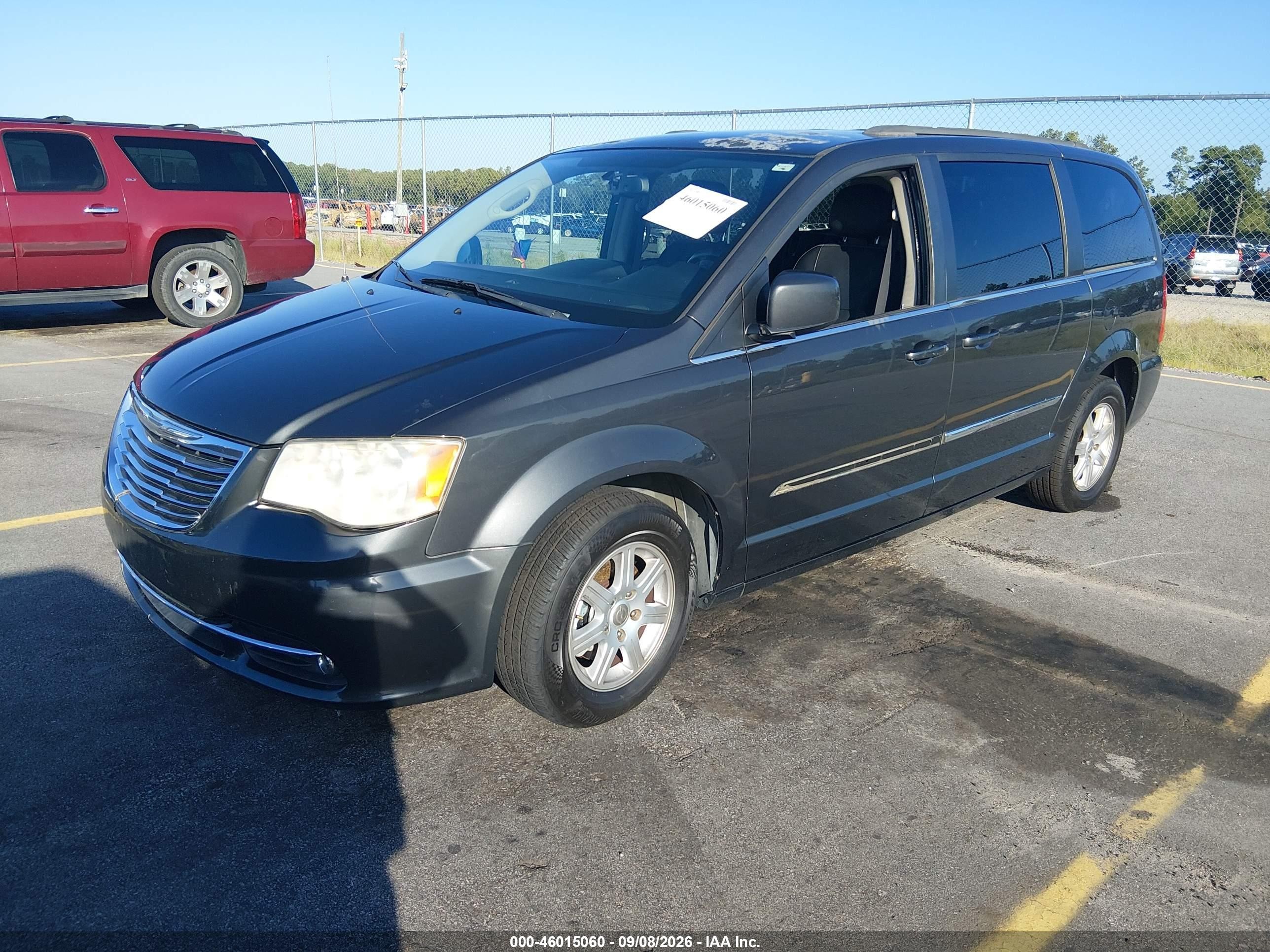 2012 Chrysler Town & Country Touring Gray vin: 2C4RC1BG1CR337608