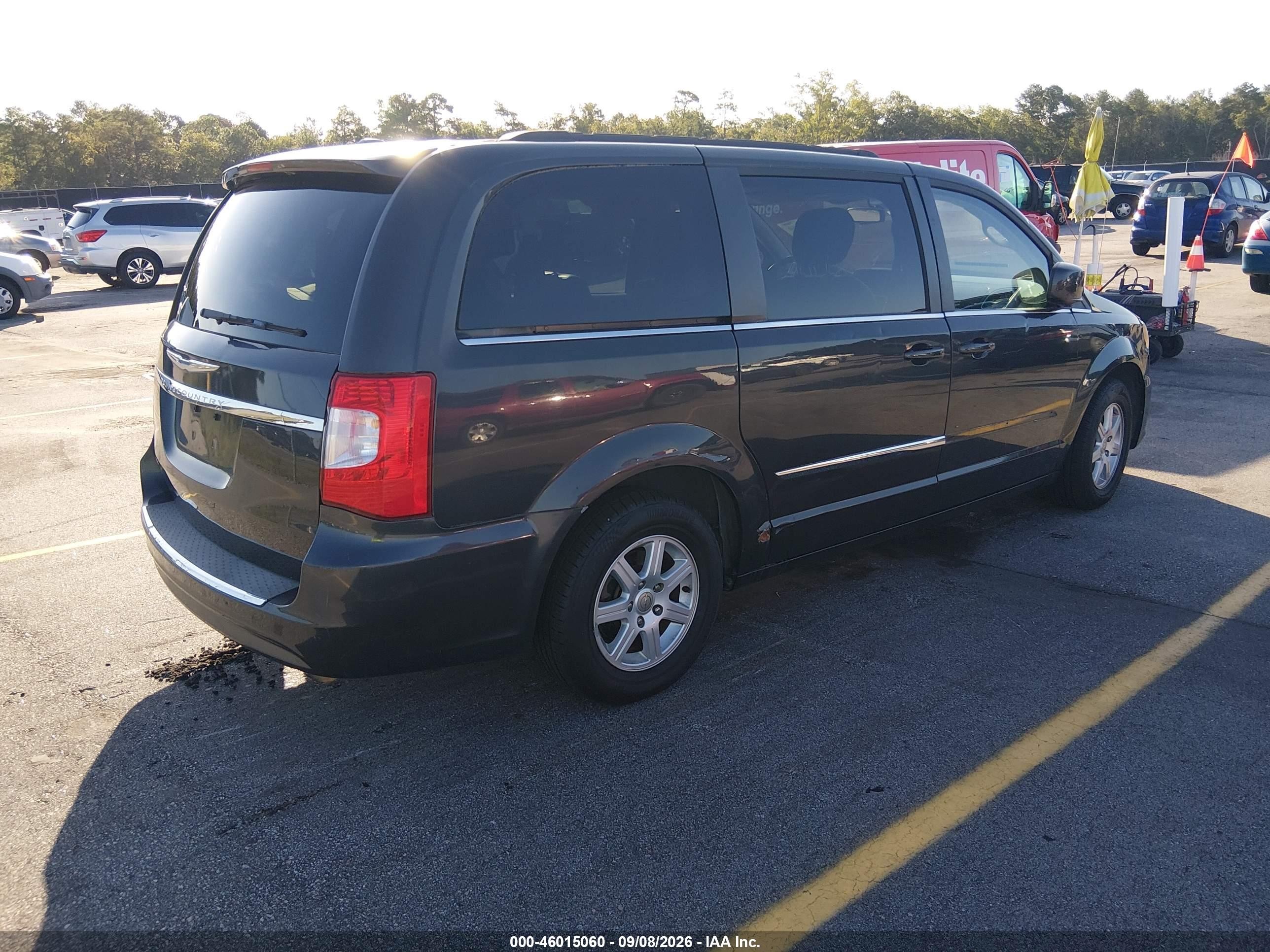 2012 Chrysler Town & Country Touring Gray vin: 2C4RC1BG1CR337608