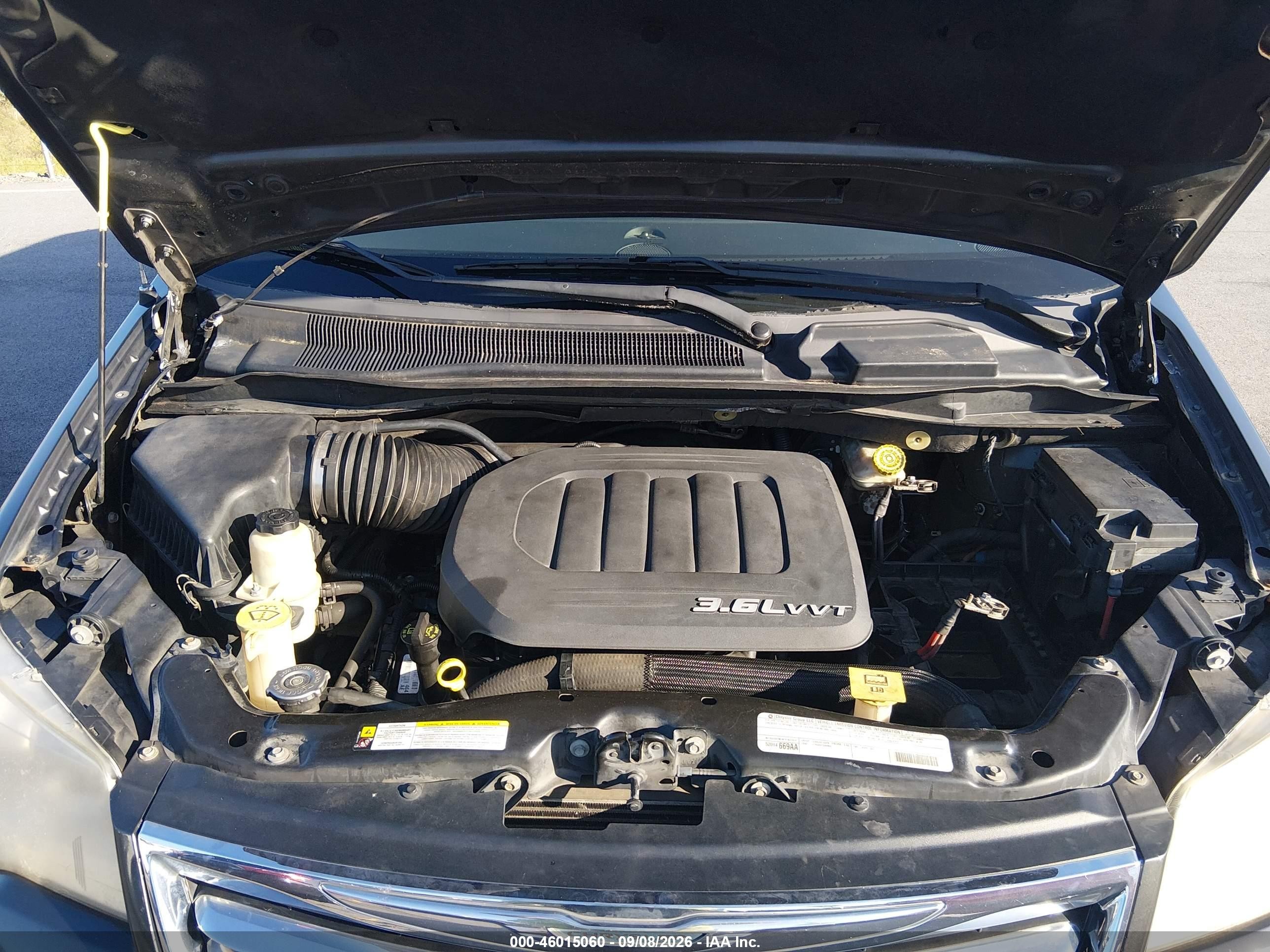 2012 Chrysler Town & Country Touring Gray vin: 2C4RC1BG1CR337608