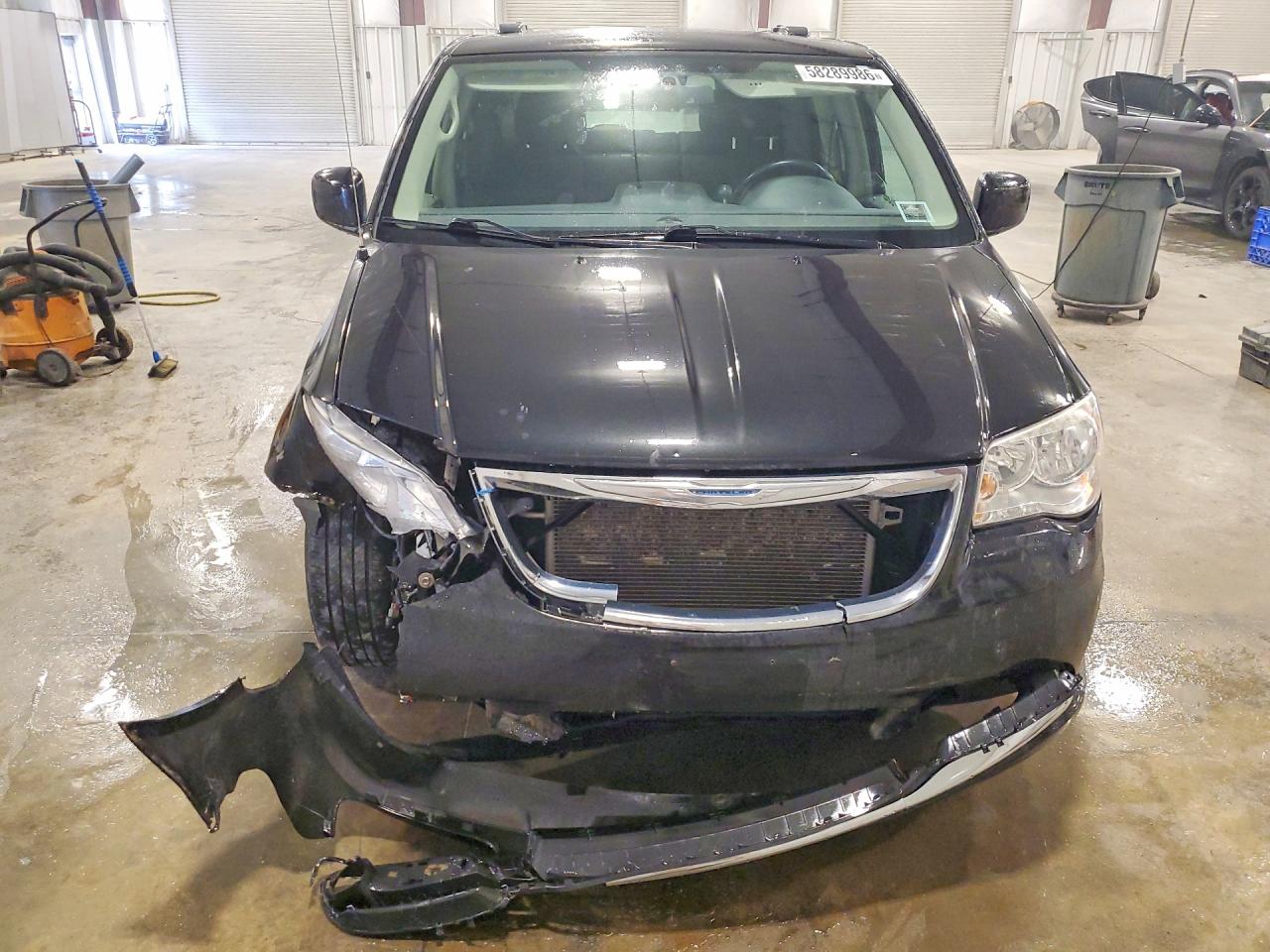 2012 Chrysler Town & Country Touring Black vin: 2C4RC1BG1CR368549