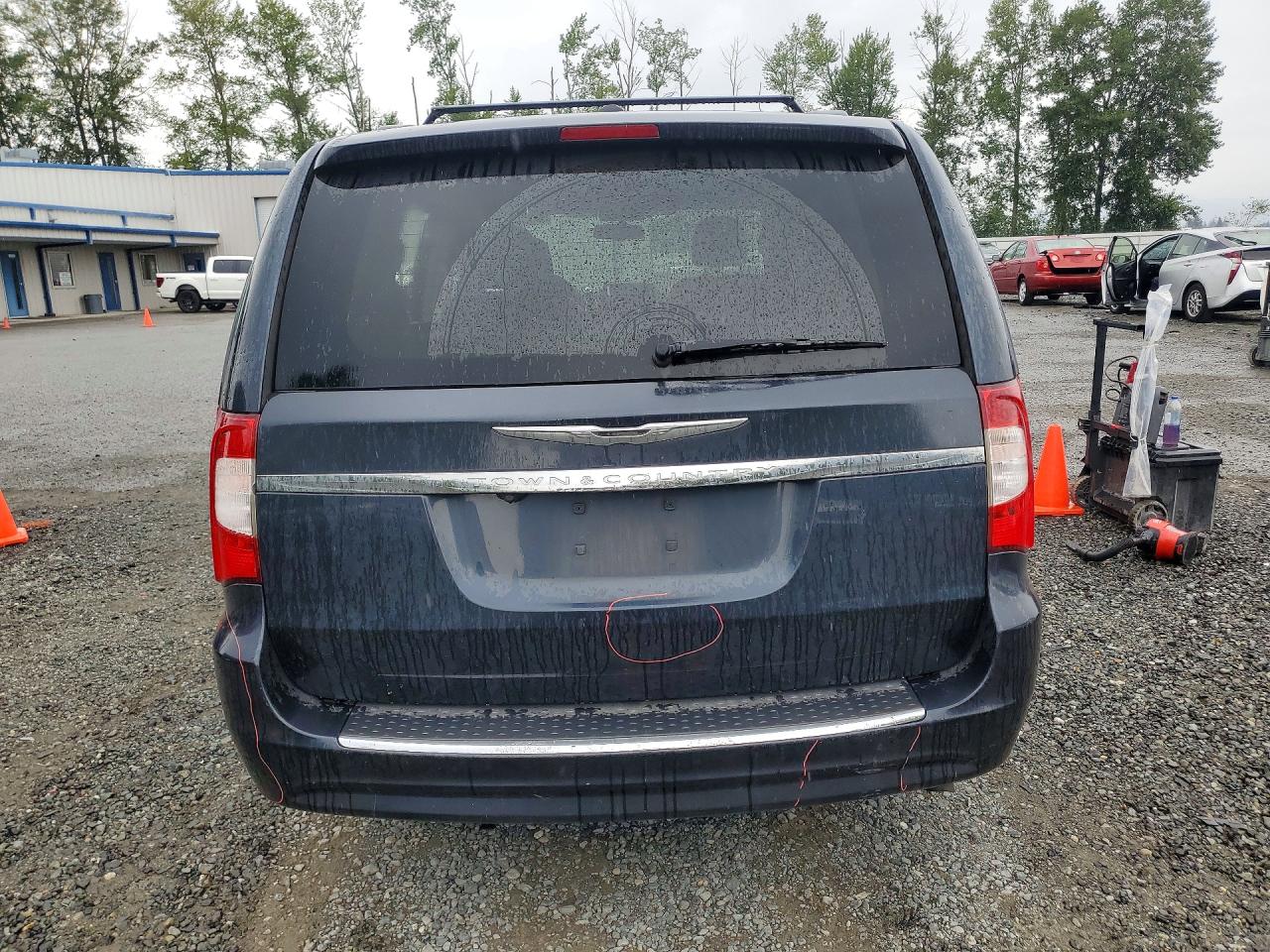2013 Chrysler Town & Country Touring Gray vin: 2C4RC1BG1DR593992