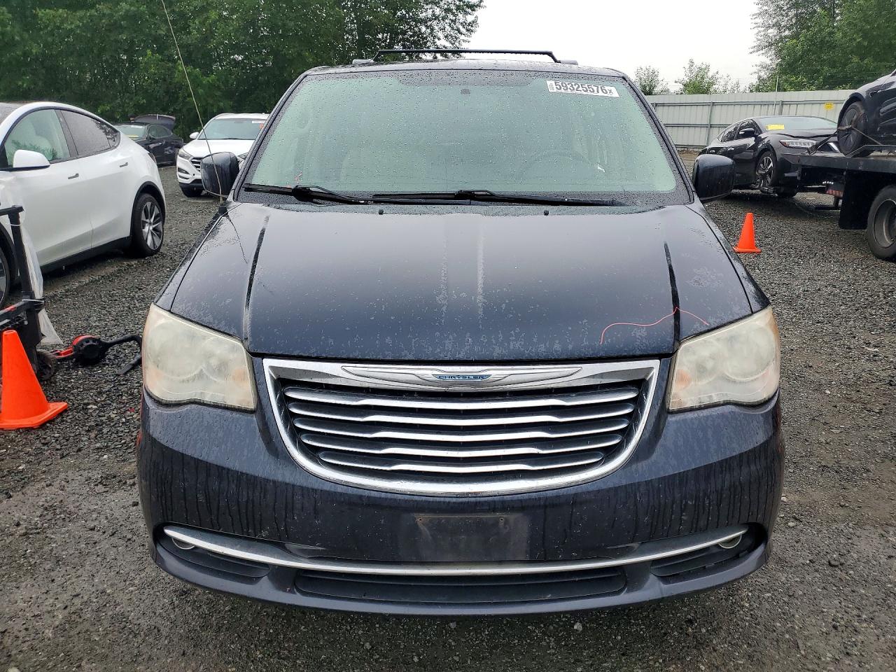 2013 Chrysler Town & Country Touring Gray vin: 2C4RC1BG1DR593992