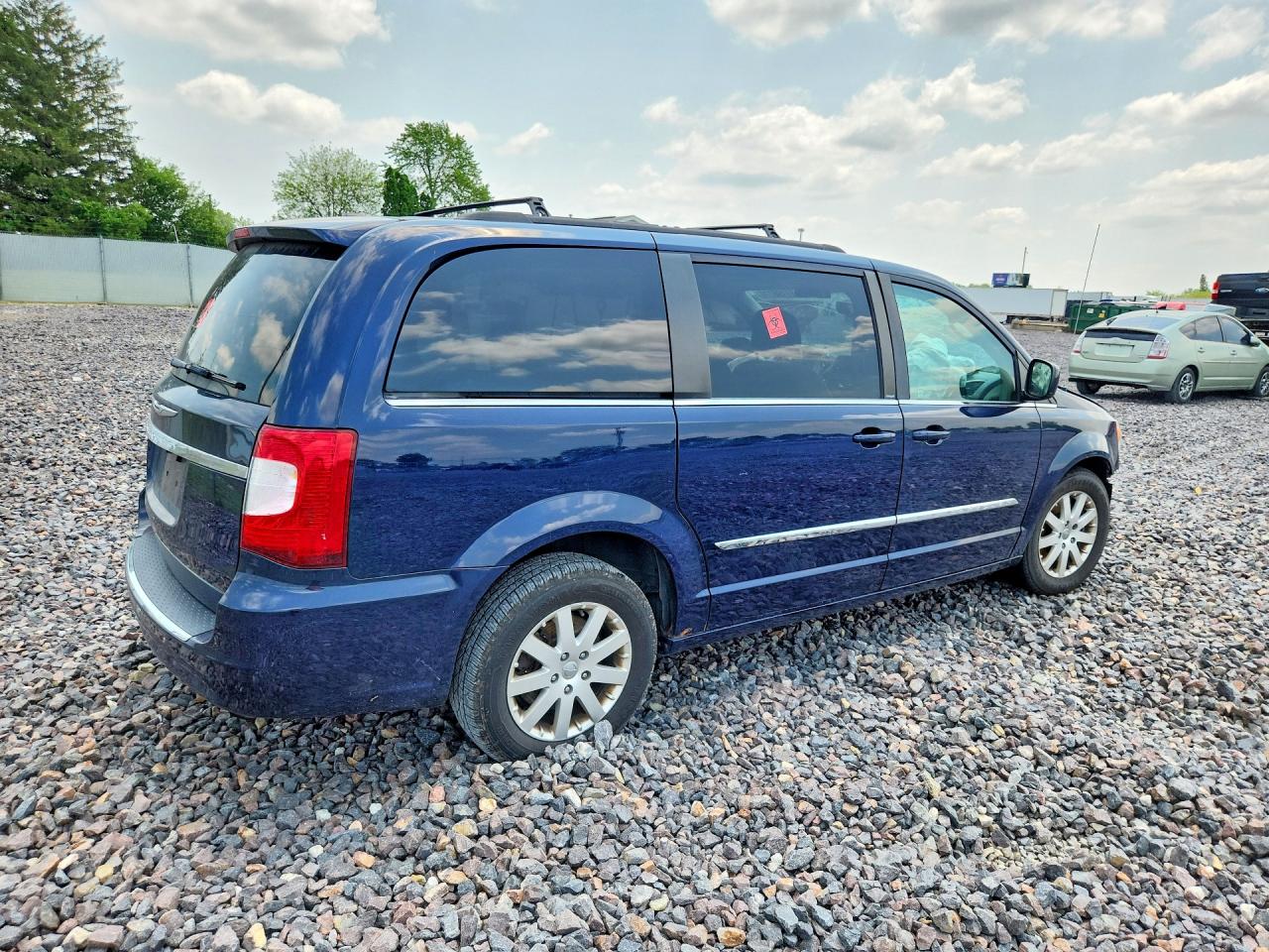 2013 Chrysler Town & Country Touring Синий vin: 2C4RC1BG1DR605607