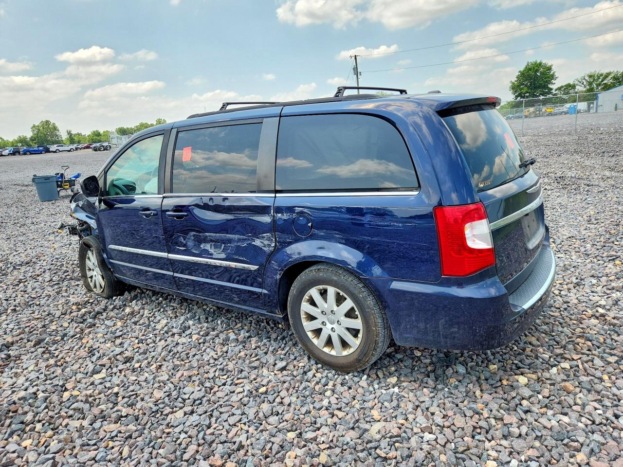 2013 Chrysler Town & Country Touring Синий vin: 2C4RC1BG1DR605607