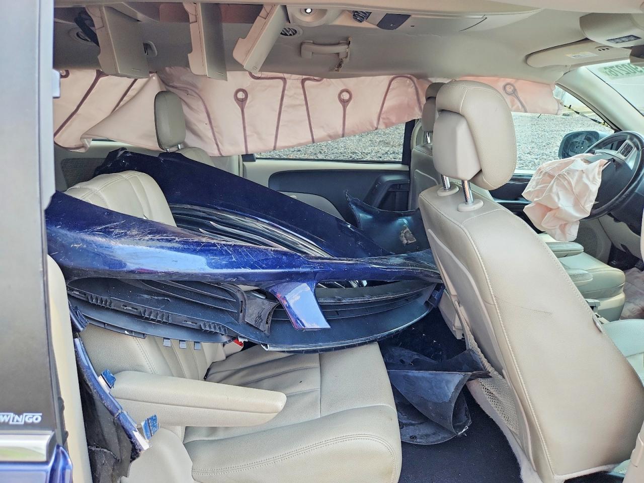 2013 Chrysler Town & Country Touring Синий vin: 2C4RC1BG1DR605607