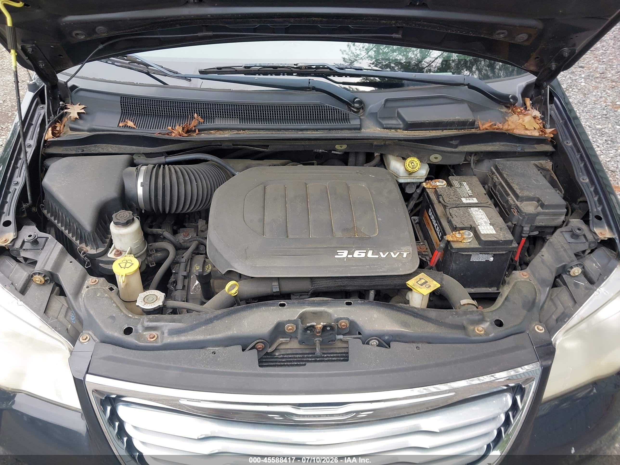 2013 Chrysler Town & Country Touring Black vin: 2C4RC1BG1DR649252