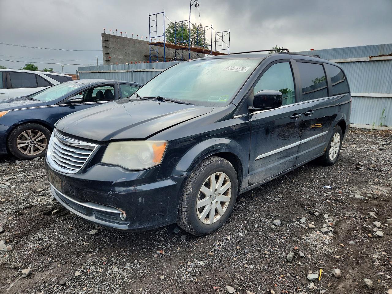 2013 Chrysler Town & Country Touring Black vin: 2C4RC1BG1DR682591