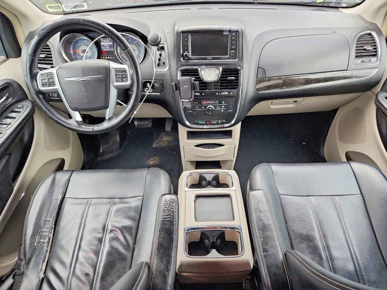 2013 Chrysler Town & Country Touring Black vin: 2C4RC1BG1DR682591