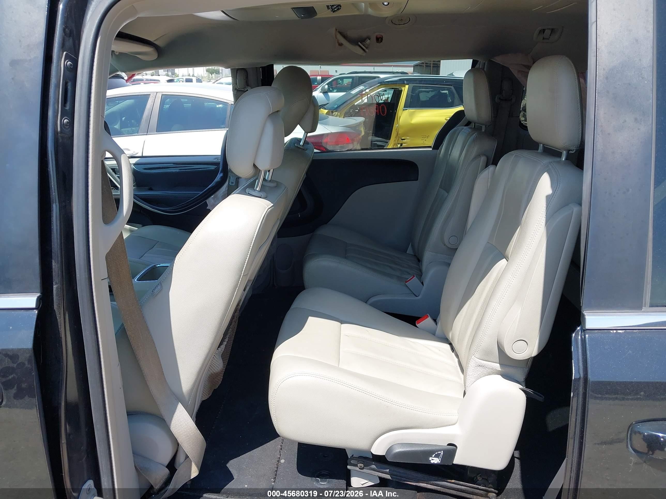 2013 Chrysler Town & Country Touring Black vin: 2C4RC1BG1DR722992