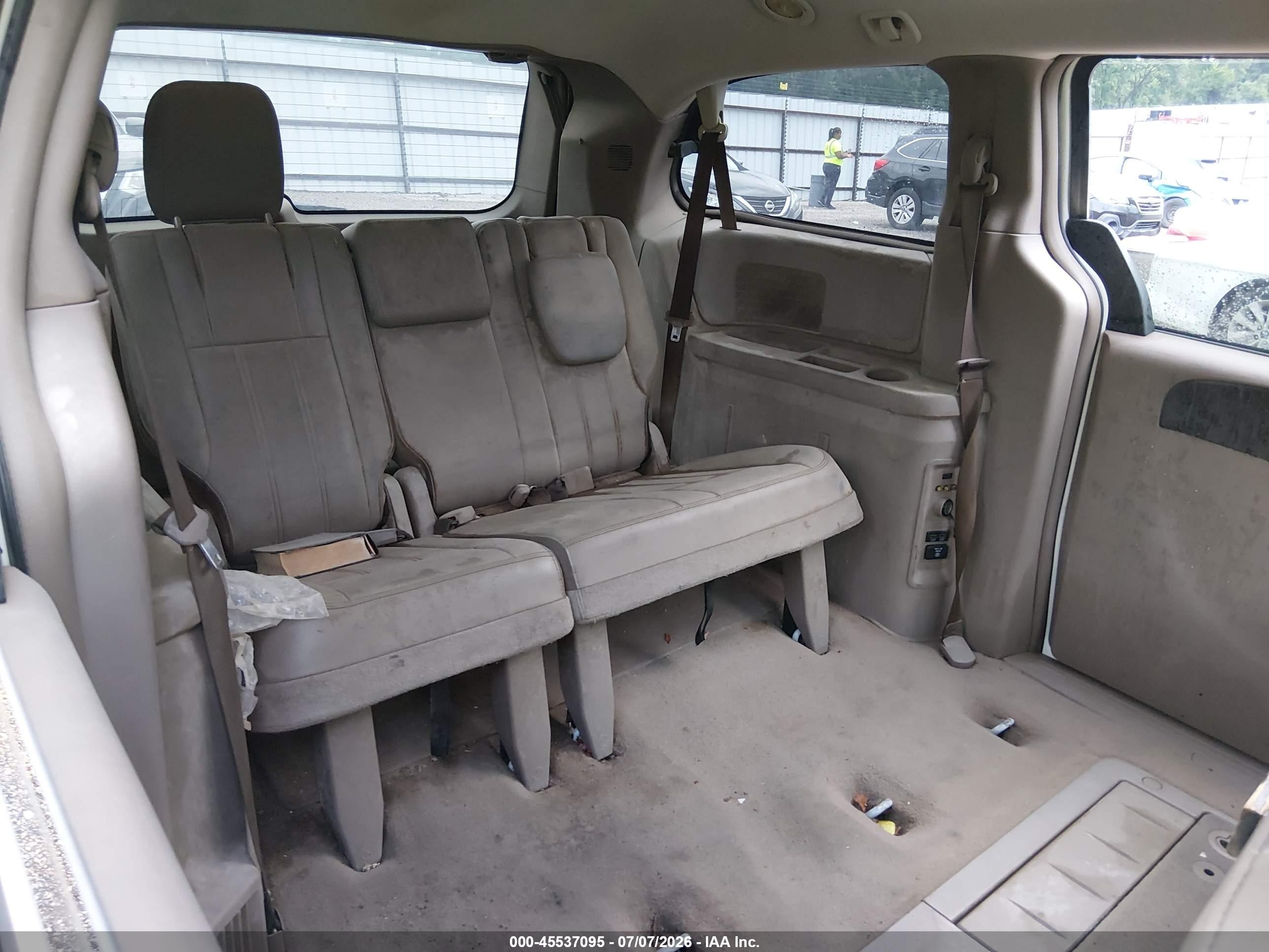 2013 Chrysler Town & Country Touring Белый vin: 2C4RC1BG1DR755264