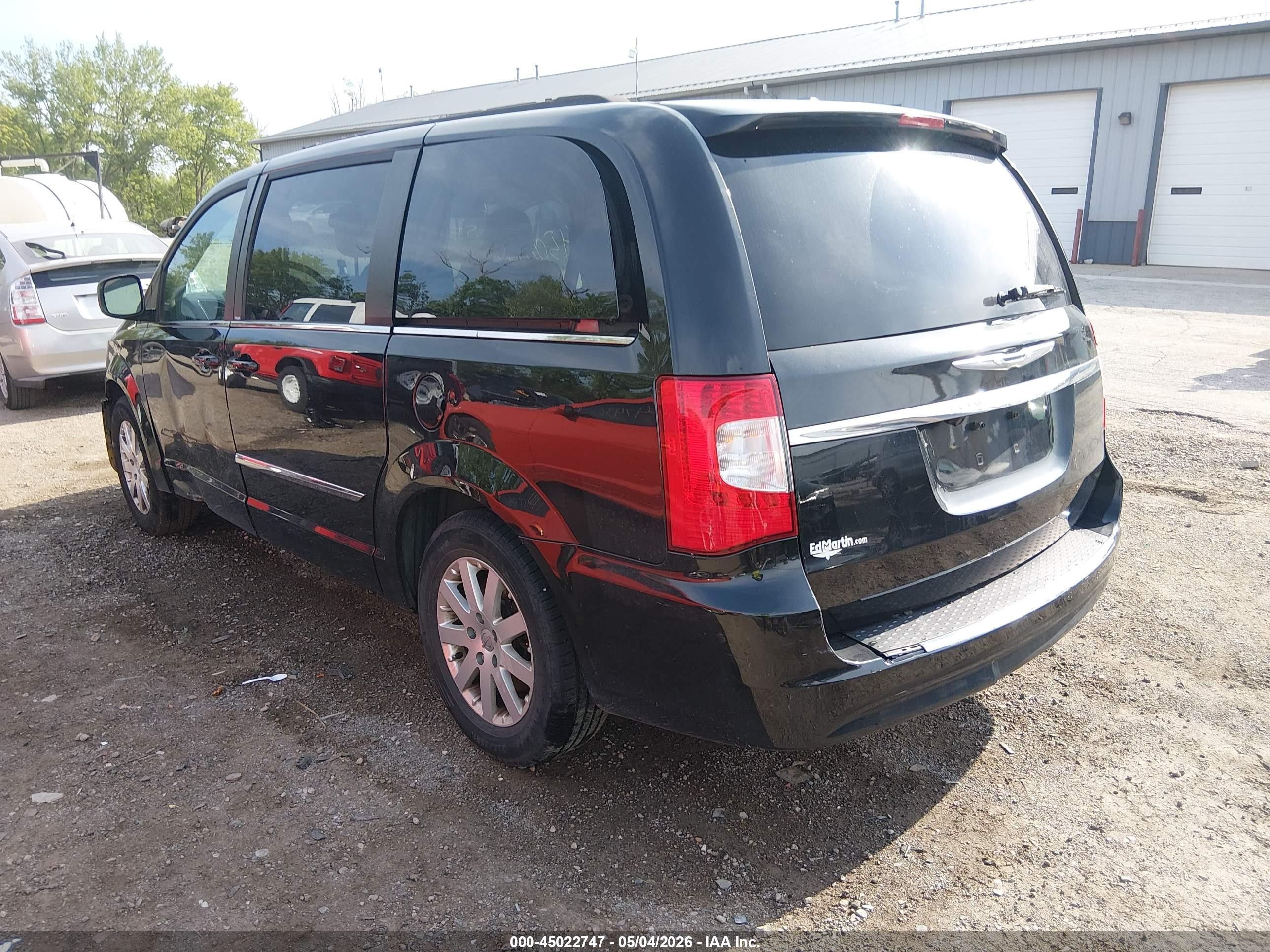 2013 Chrysler Town & Country Touring Black vin: 2C4RC1BG1DR809372