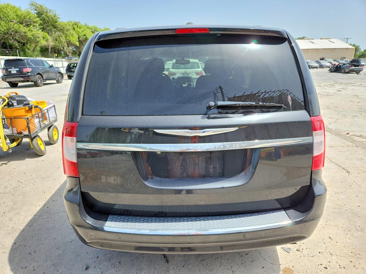 2014 Chrysler Town & Country Touring Серый vin: 2C4RC1BG1ER148931
